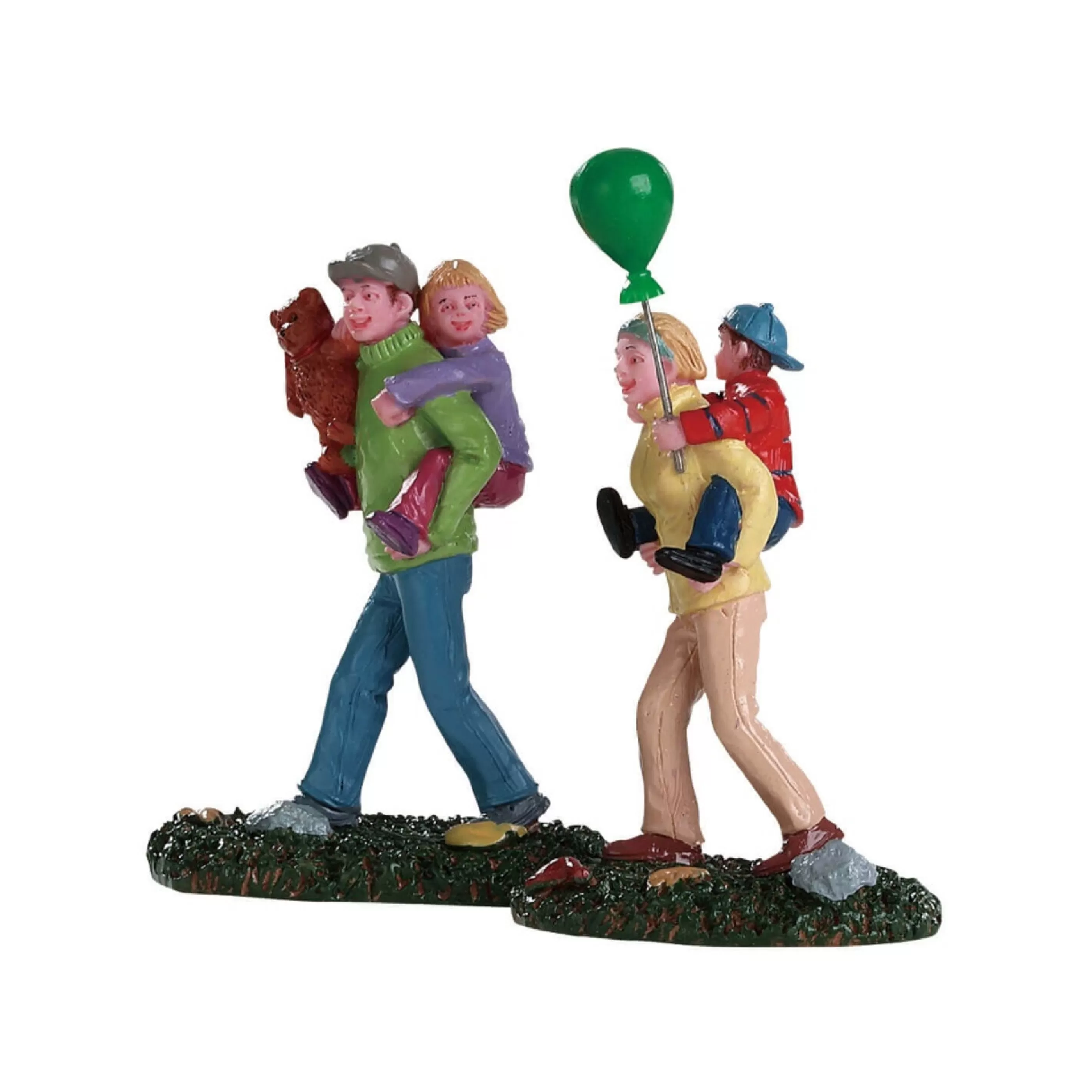 Outlet Lemax Christmas Shop Lemax Coming Home From The Fair - Set Of 2