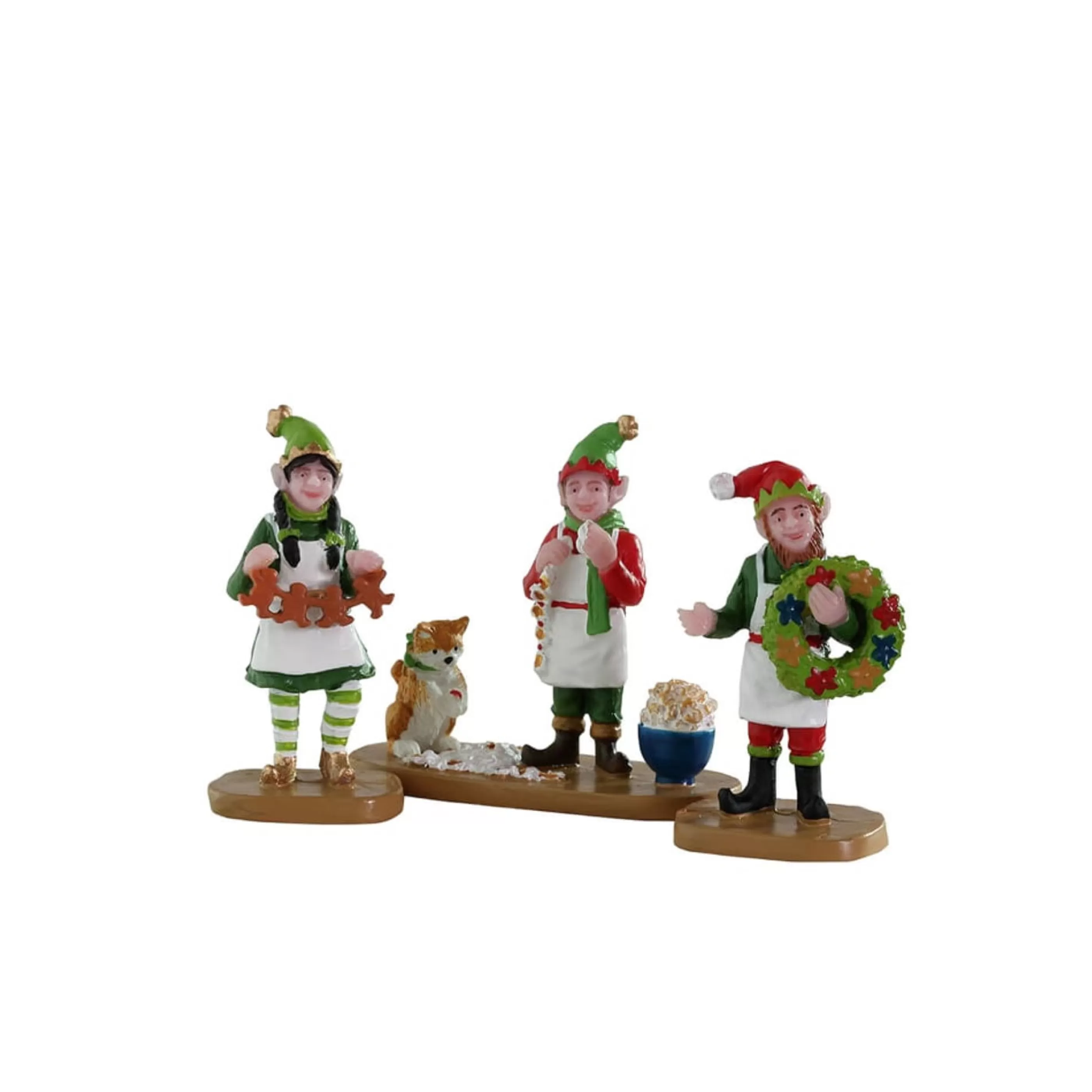 Lemax Christmas Shop Gingerbread Candy Christmas | Lemax Crafty (Set Of 3)