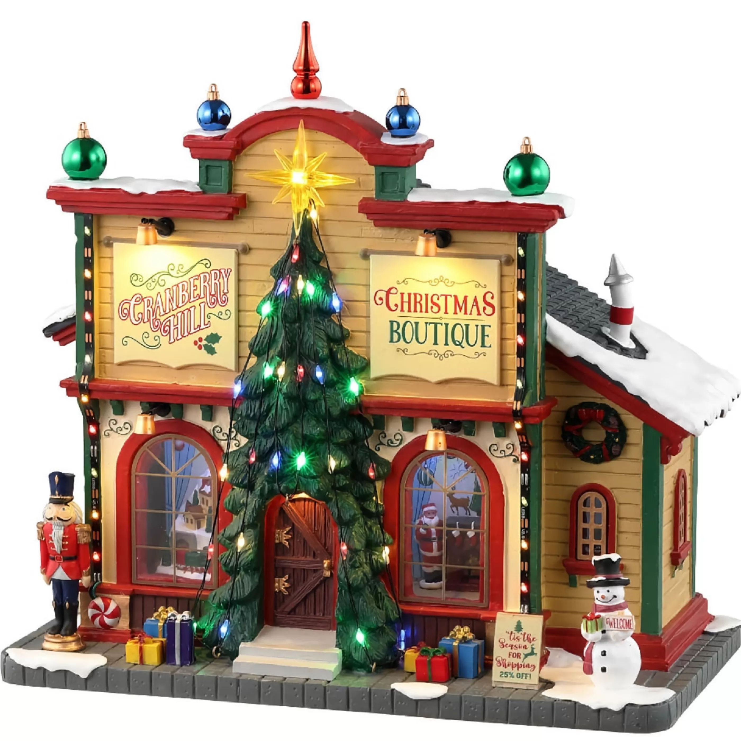 Shop Lemax Christmas Shop Lemax Cranberry Hill Christmas Boutique