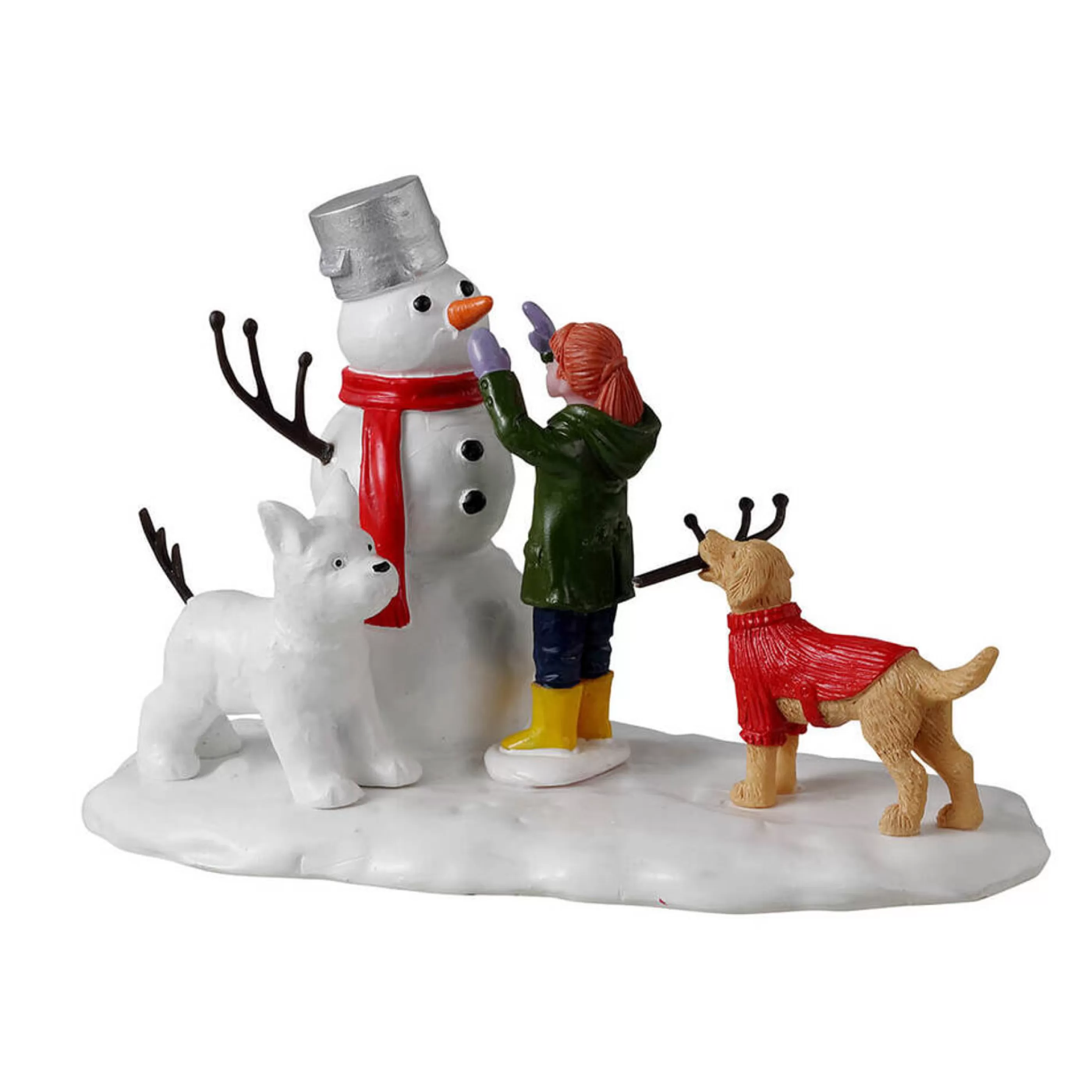 Shop Lemax Christmas Shop Lemax Doggone Winter Fun - 11.4Cm