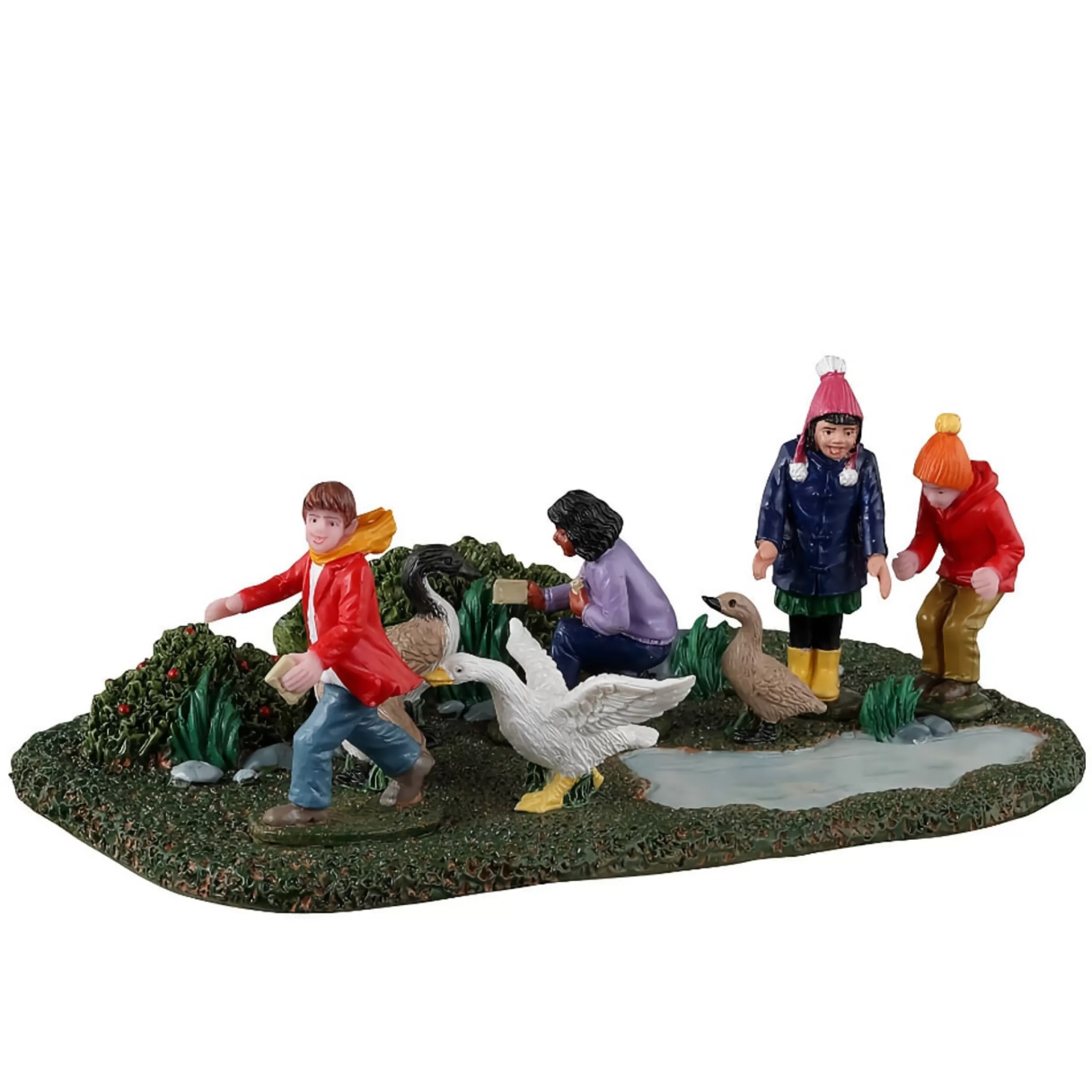 Shop Lemax Christmas Shop Lemax Duck Duck Goose - 15Cm