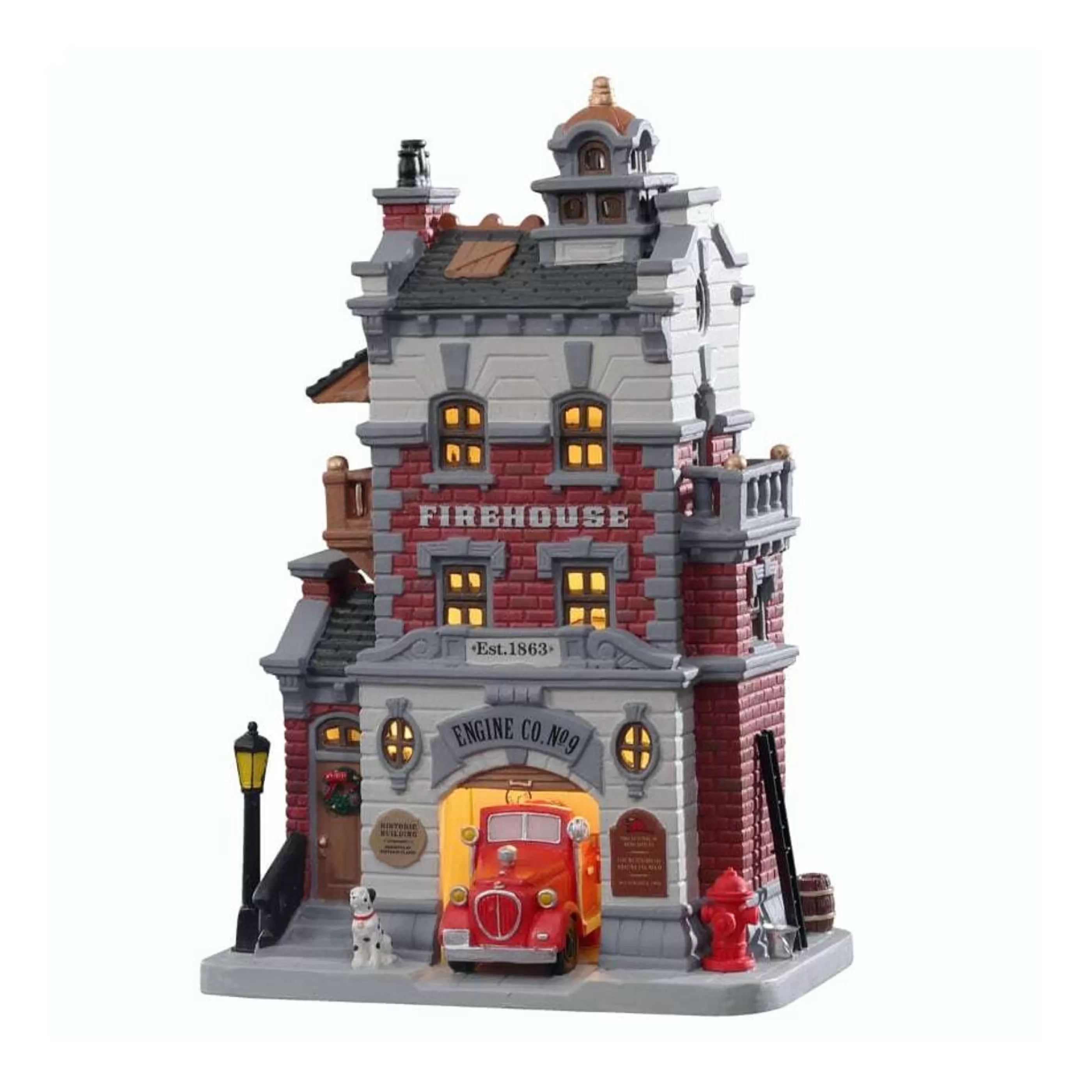 Lemax Christmas Shop Gingerbread Candy Christmas | Lemax Engine Company No. 9