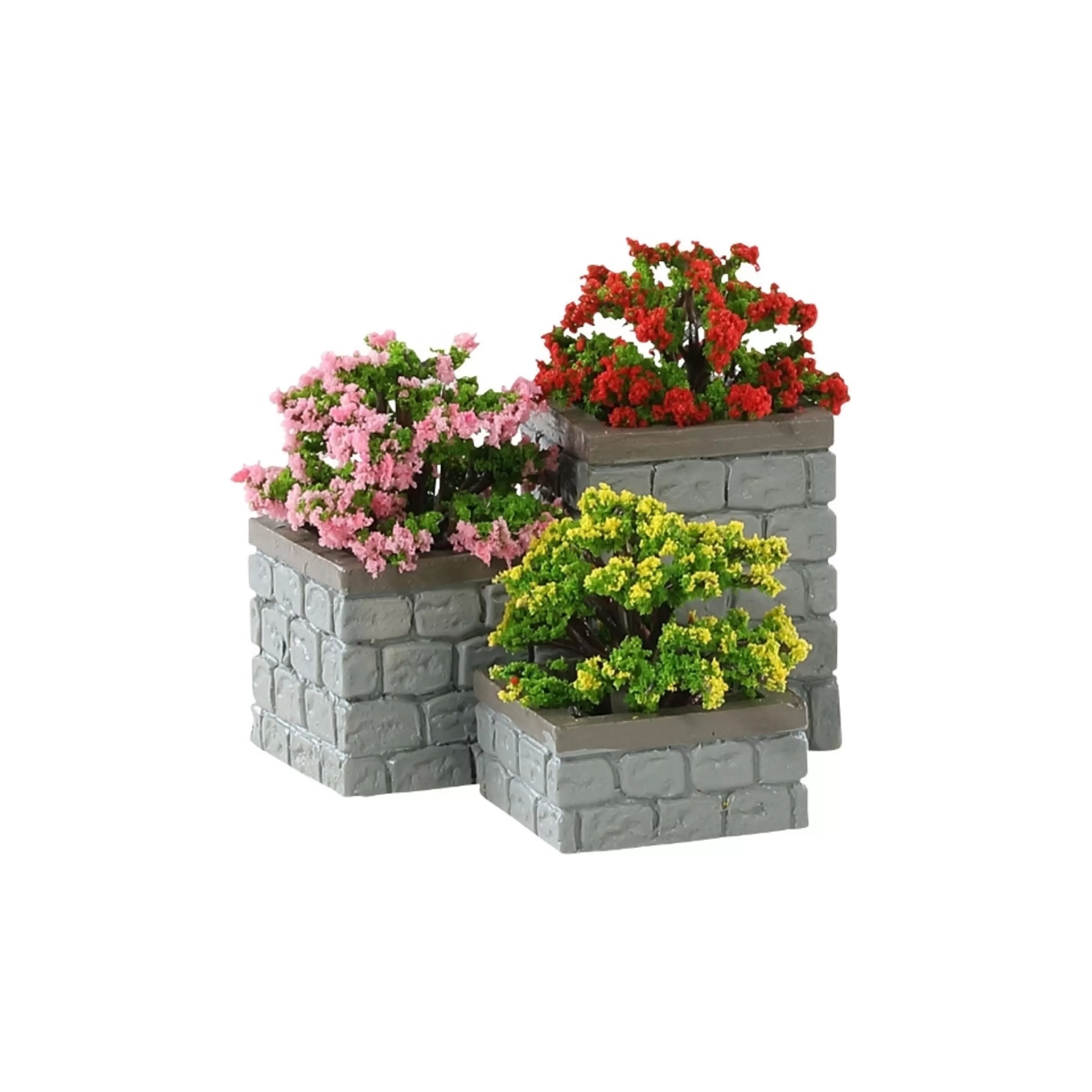 Sale Lemax Christmas Shop Lemax Flower Bed Boxes - Set Of 3