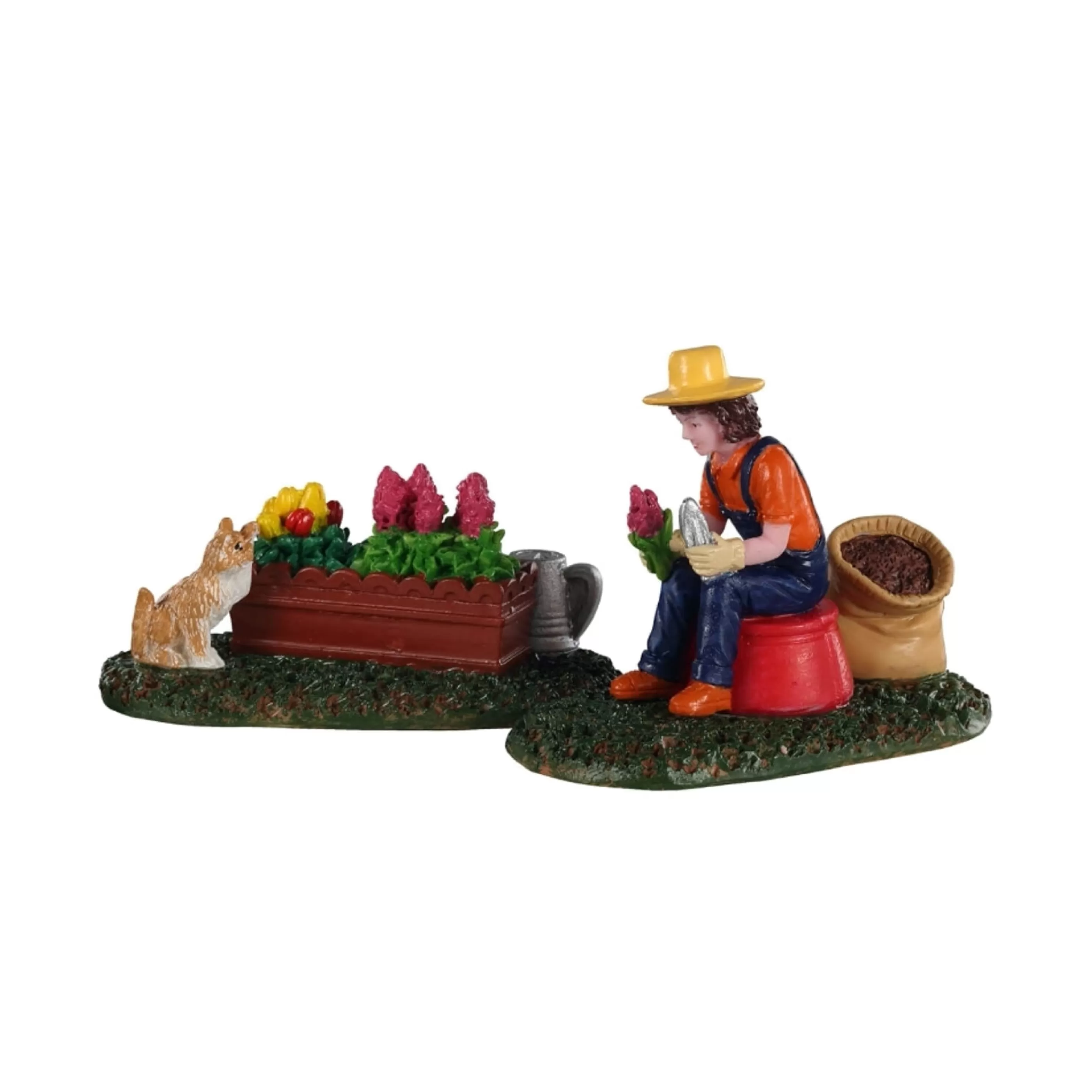 Store Lemax Christmas Shop Lemax Garden Grooming (Set Of 2)