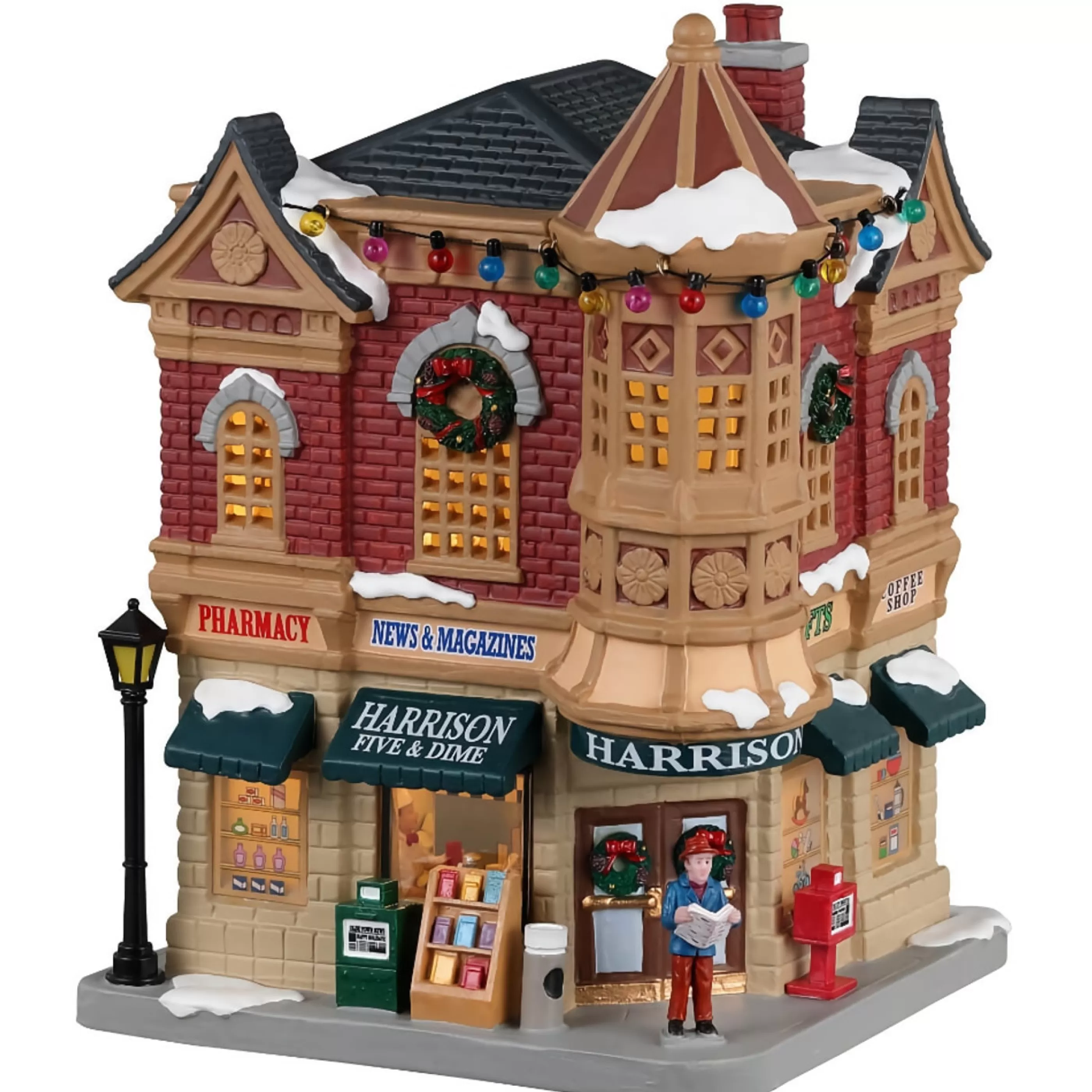 Best Sale Lemax Christmas Shop Lemax Harrison Five And Dime - 21Cm