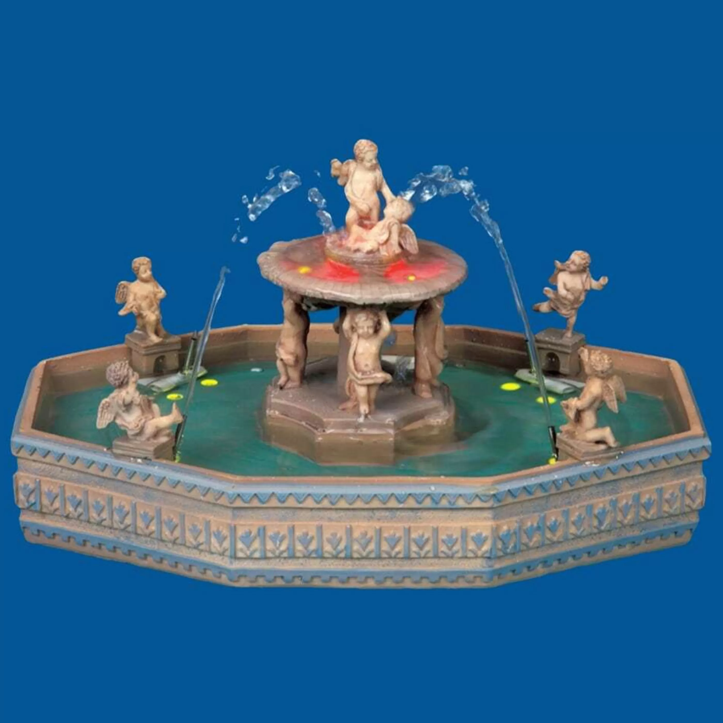 Cheap Lemax Christmas Shop Lemax Lighted Village Square Fountain