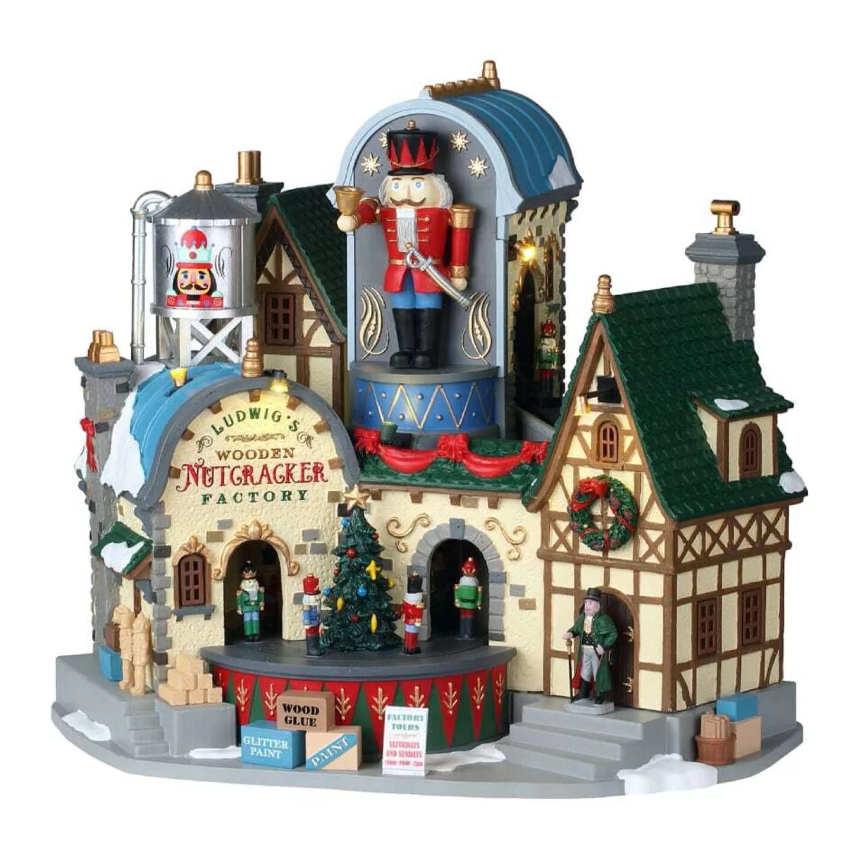 Store Lemax Christmas Shop Lemax Ludwig's Wooden Nutcracker Factory - 29Cm