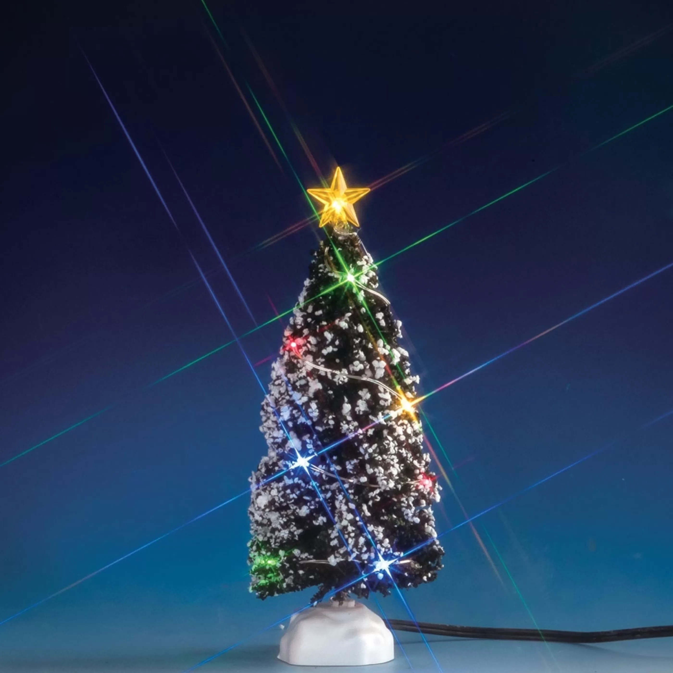 Sale Lemax Christmas Shop Lemax Multi Light Evergreen Tree - Medium