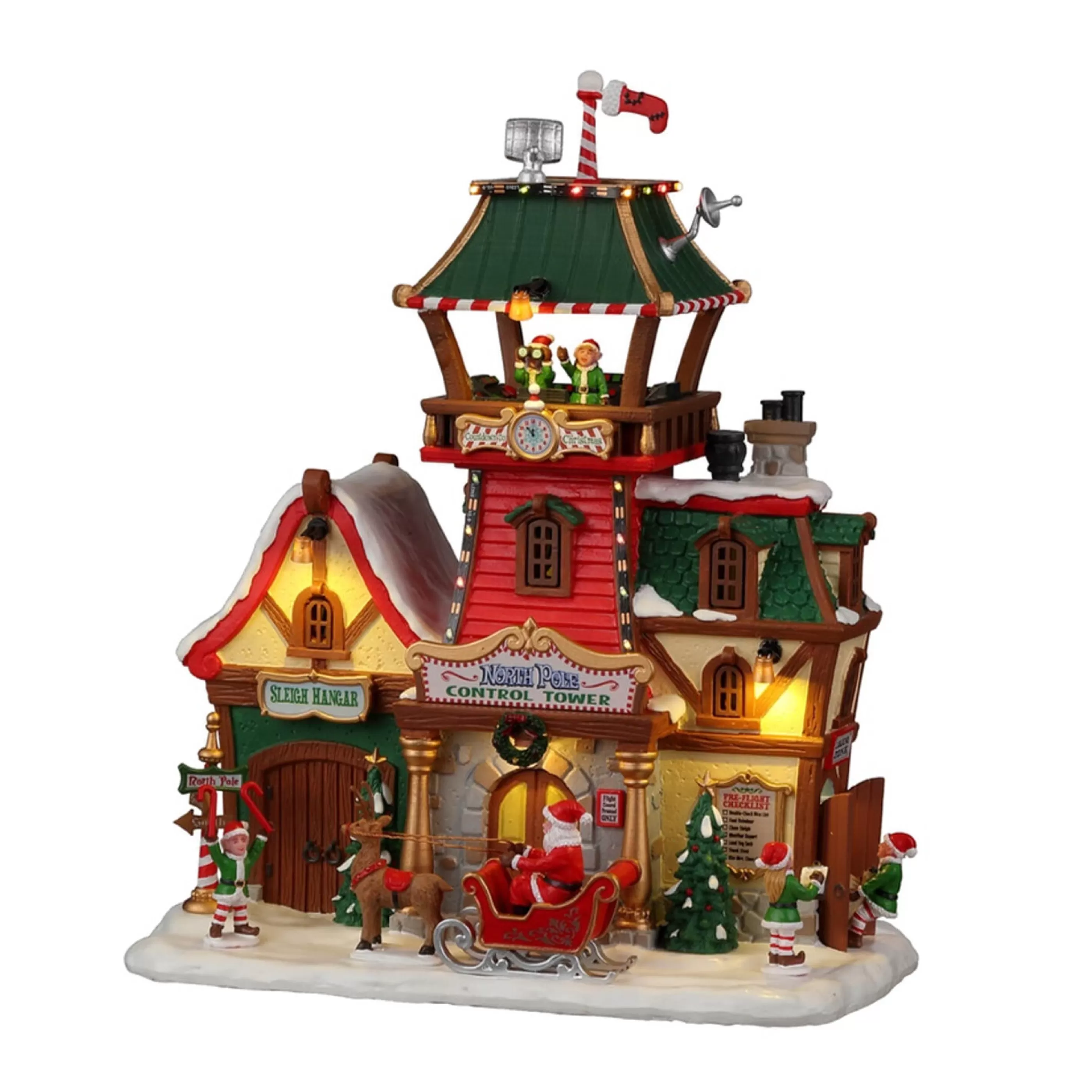 Fashion Lemax Christmas Shop Lemax North Pole Control Tower