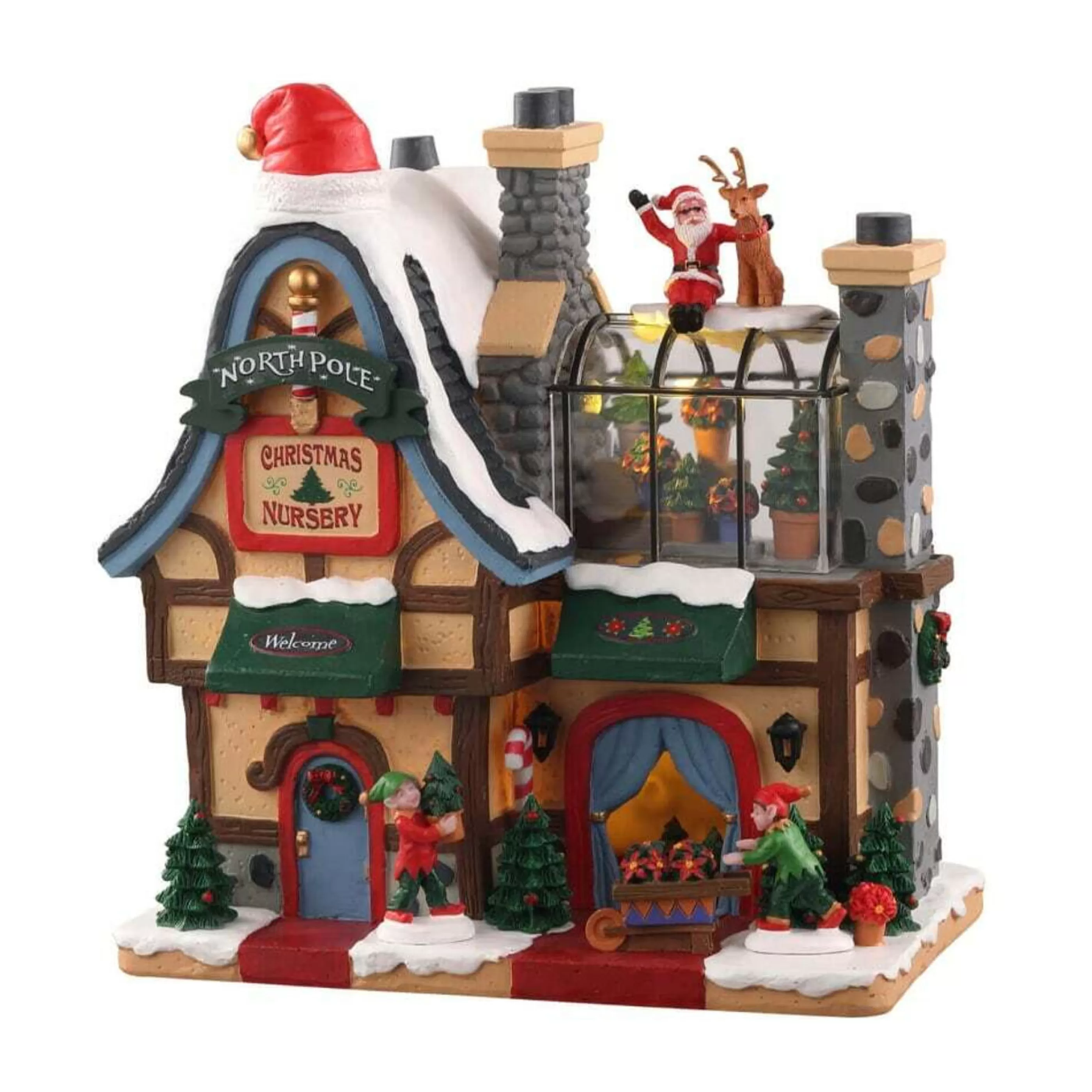 Cheap Lemax Christmas Shop Lemax North Pole Garden Nursery