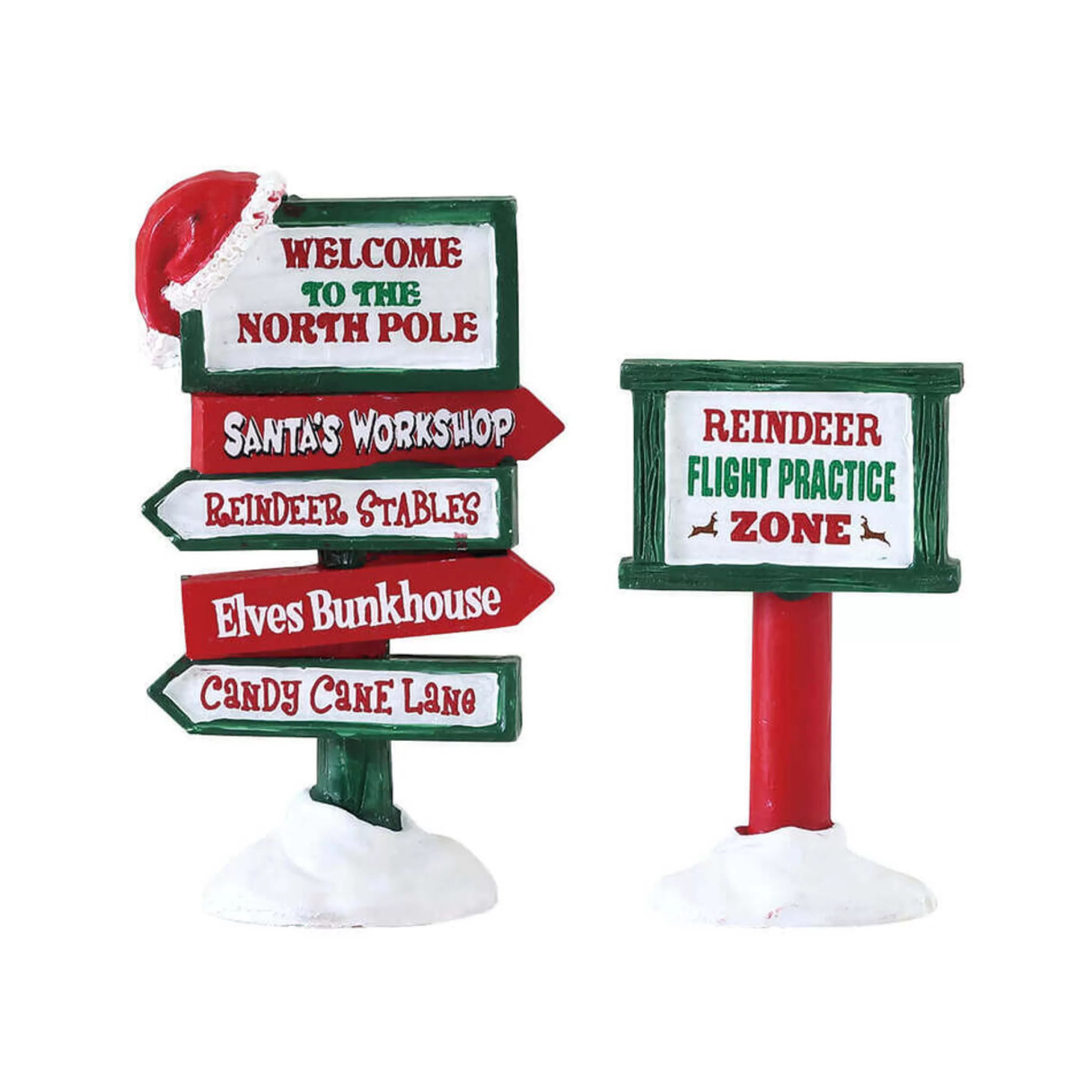 Outlet Lemax Christmas Shop Lemax North Pole Signs - 6.4Cm