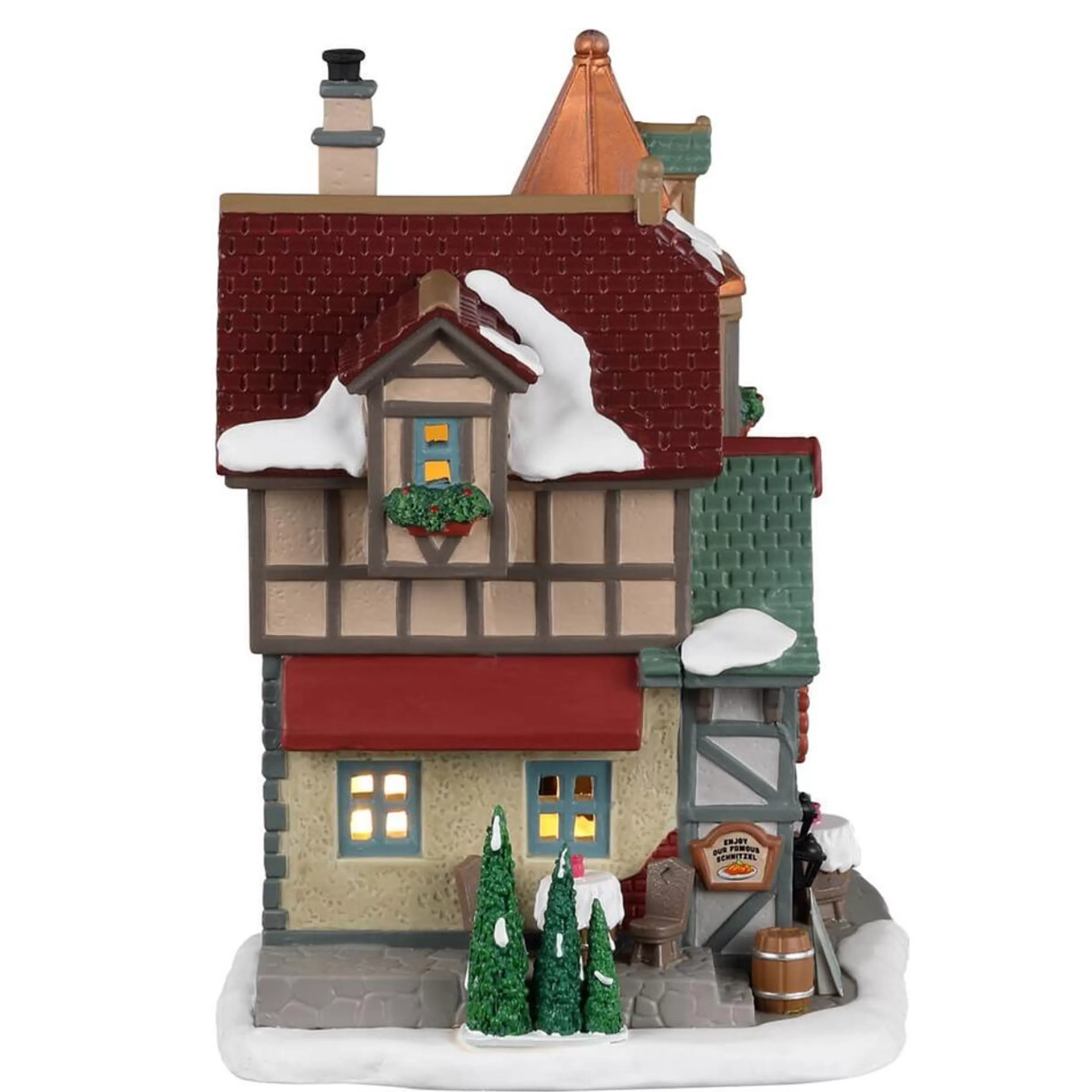 Shop Lemax Christmas Shop Lemax Otto's Schnitzelhaus - 19.7Cm