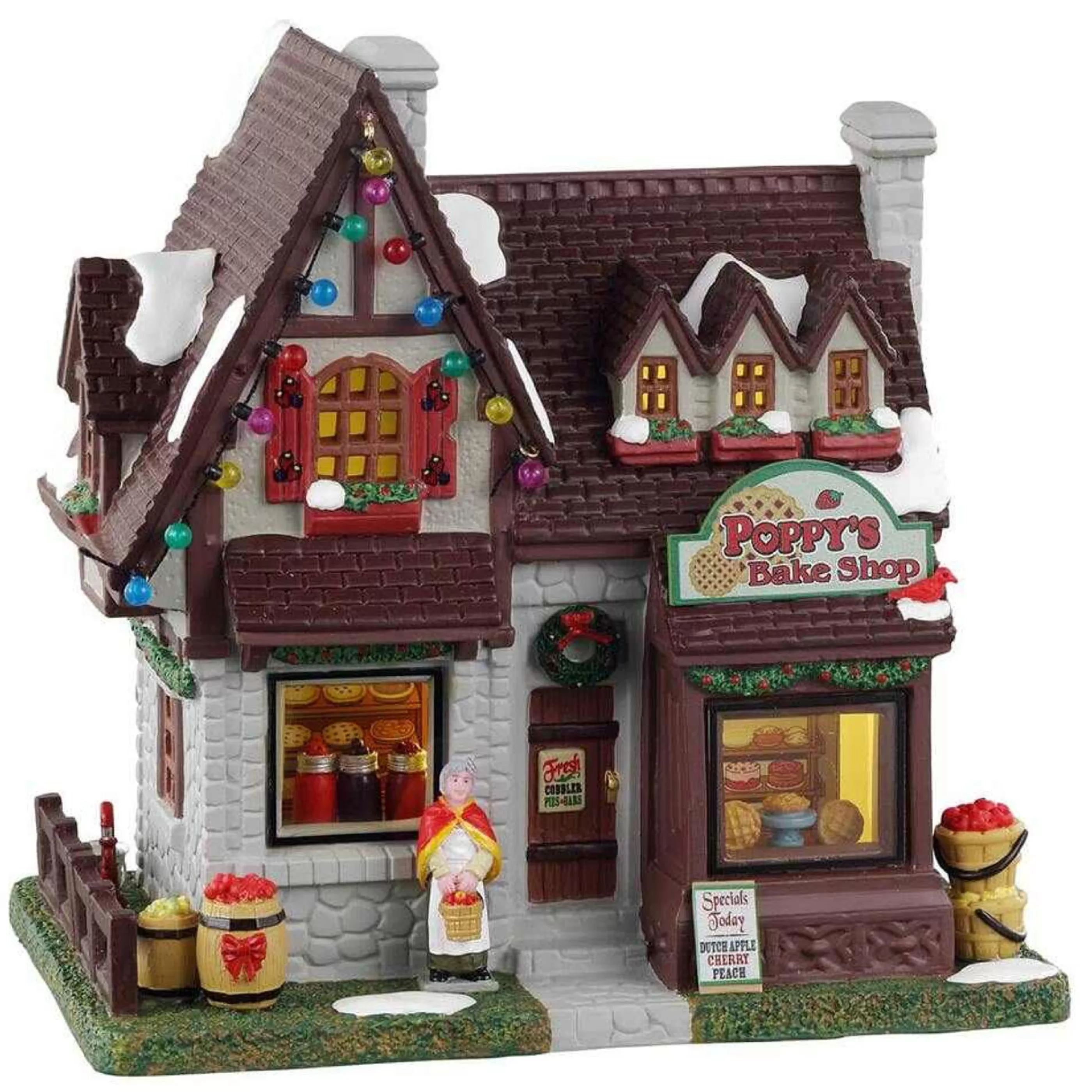 Shop Lemax Christmas Shop Lemax Poppy's Bakeshop - 19Cm