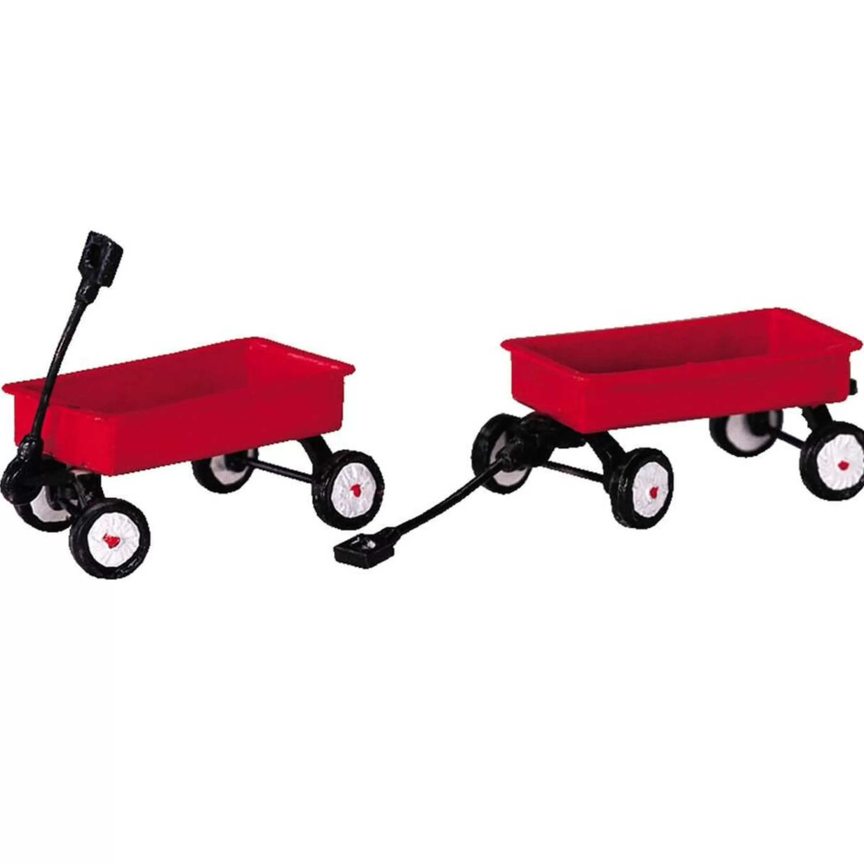 Discount Lemax Christmas Shop Lemax Red Wagons (Set Of 2) - 1.6Cm