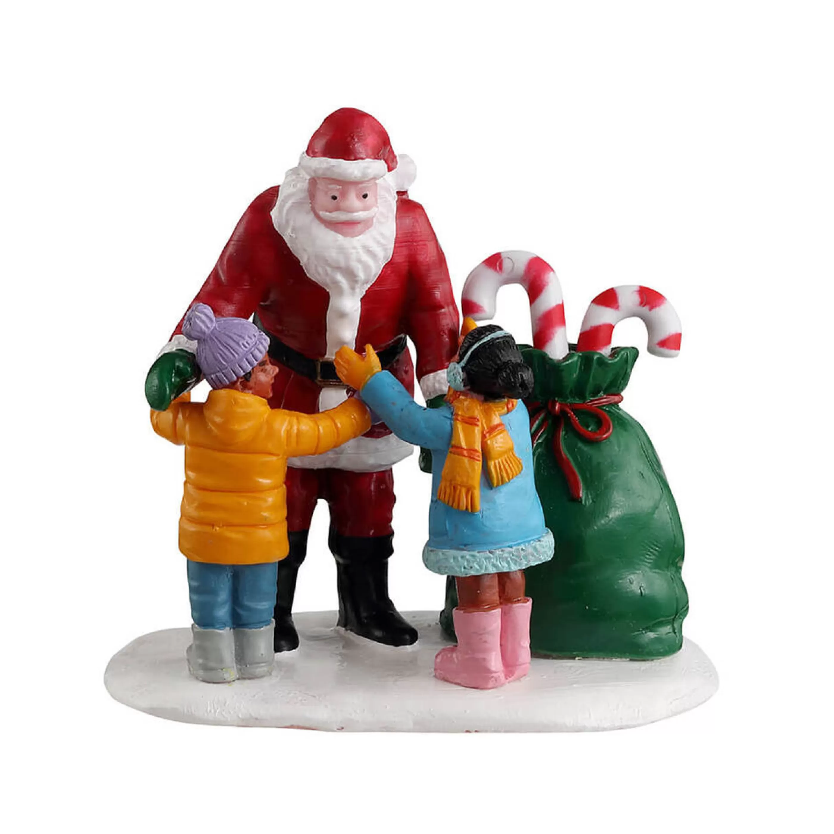 Store Lemax Christmas Shop Lemax Santa Gets A Hug - 7.2Cm