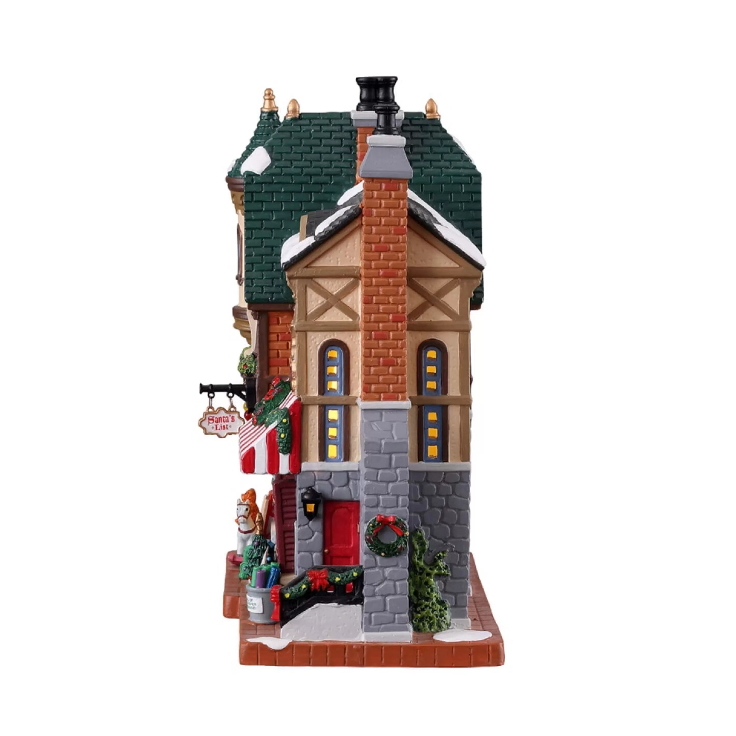 New Lemax Christmas Shop Lemax Santa's List Toy Shop