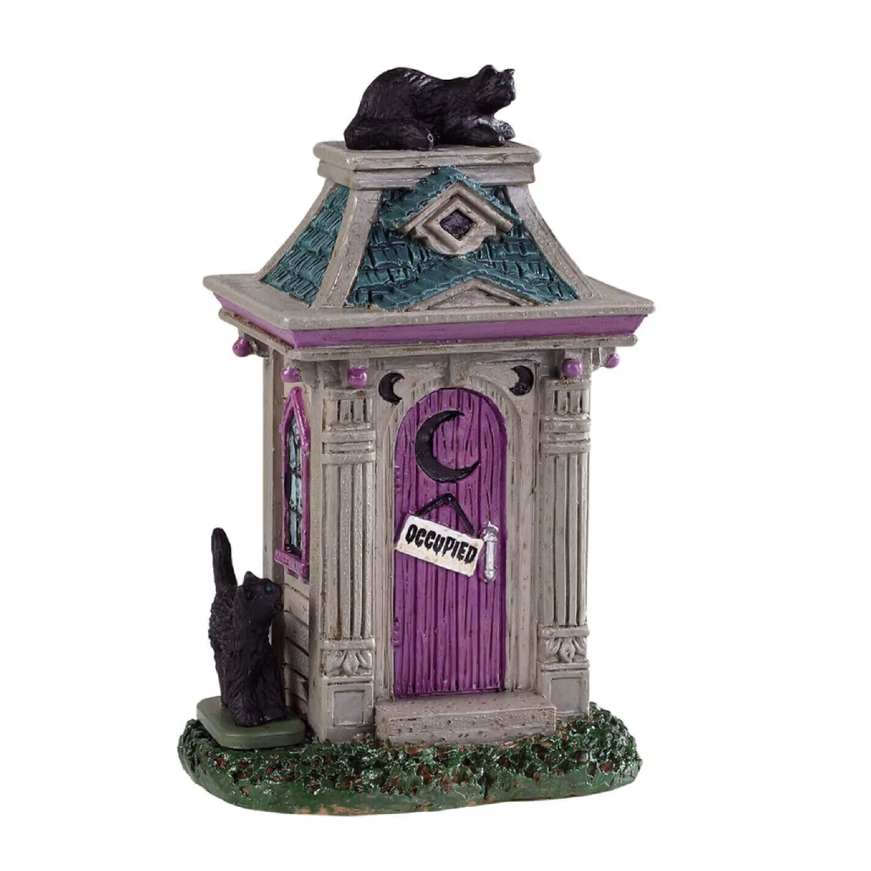 Online Lemax Christmas Shop Lemax Spookytown Haunted Outhouse