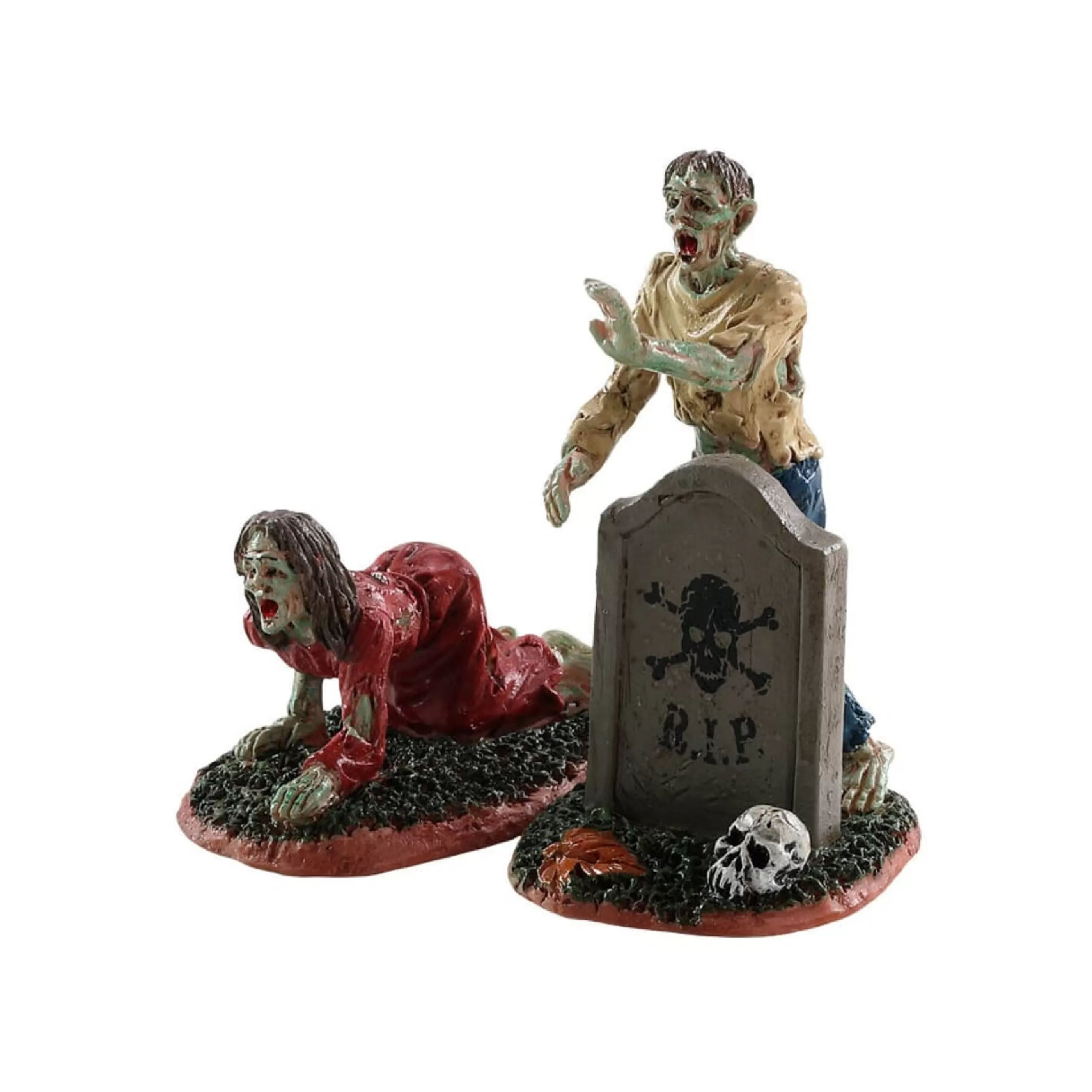 Online Lemax Christmas Shop Lemax Spookytown Zombies (Set Of 2)