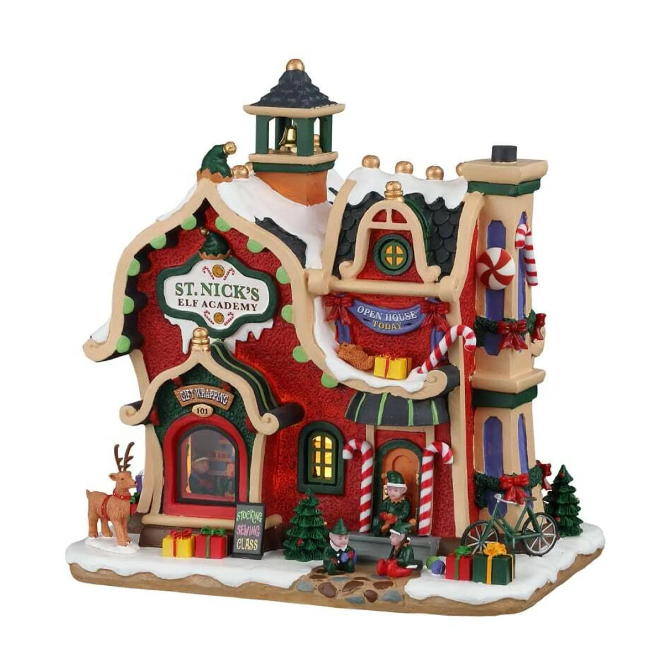 Discount Lemax Christmas Shop Lemax St Nick's Elf Academy