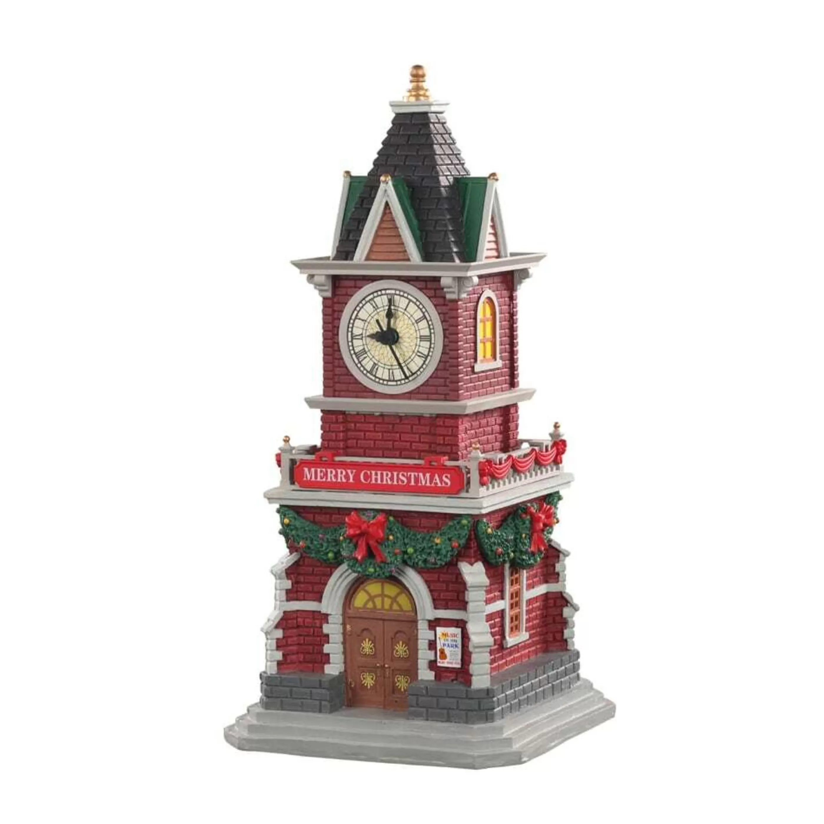 Cheap Lemax Christmas Shop Lemax Tannenbaum Clock Tower