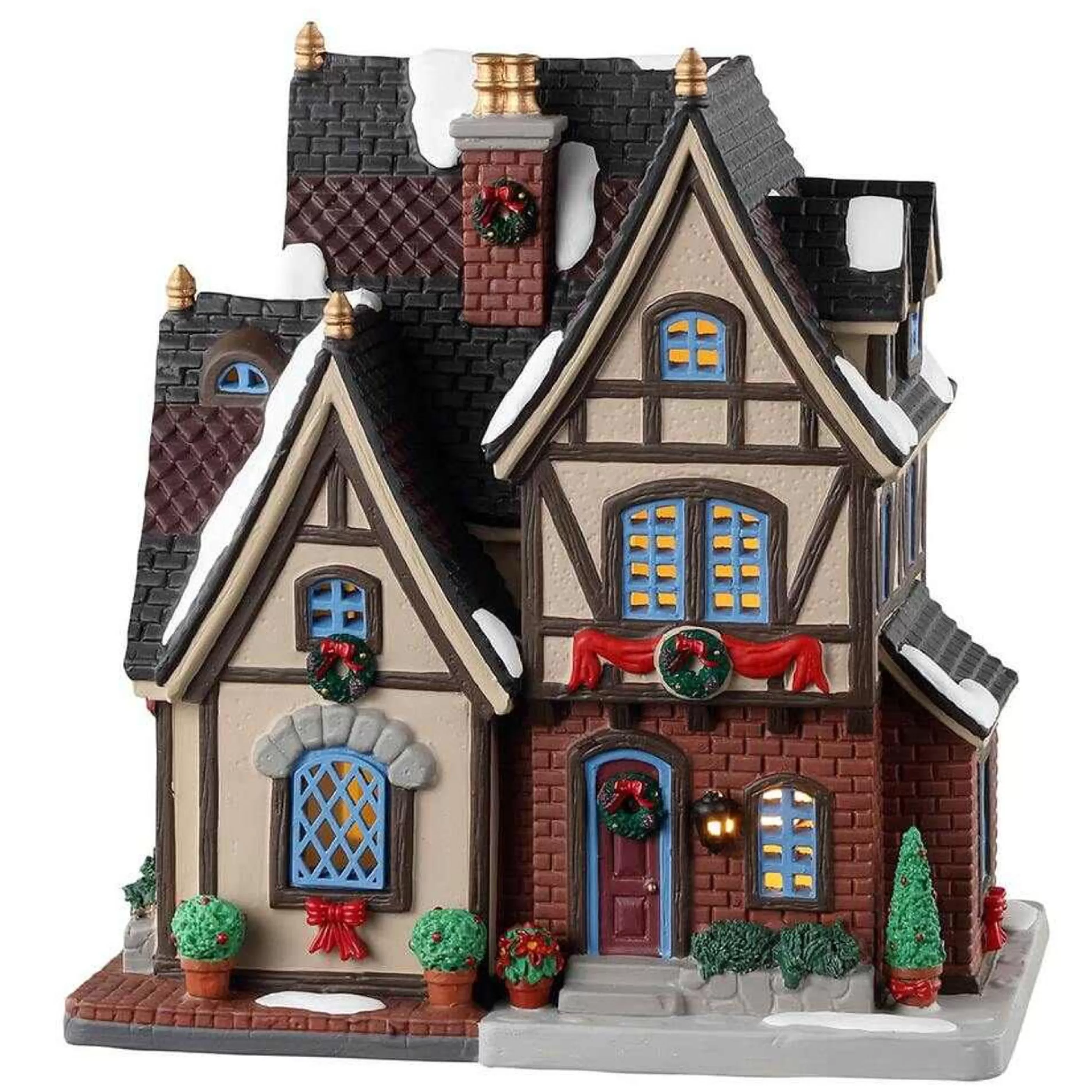 Discount Lemax Christmas Shop Lemax The Burghers House - 19Cm