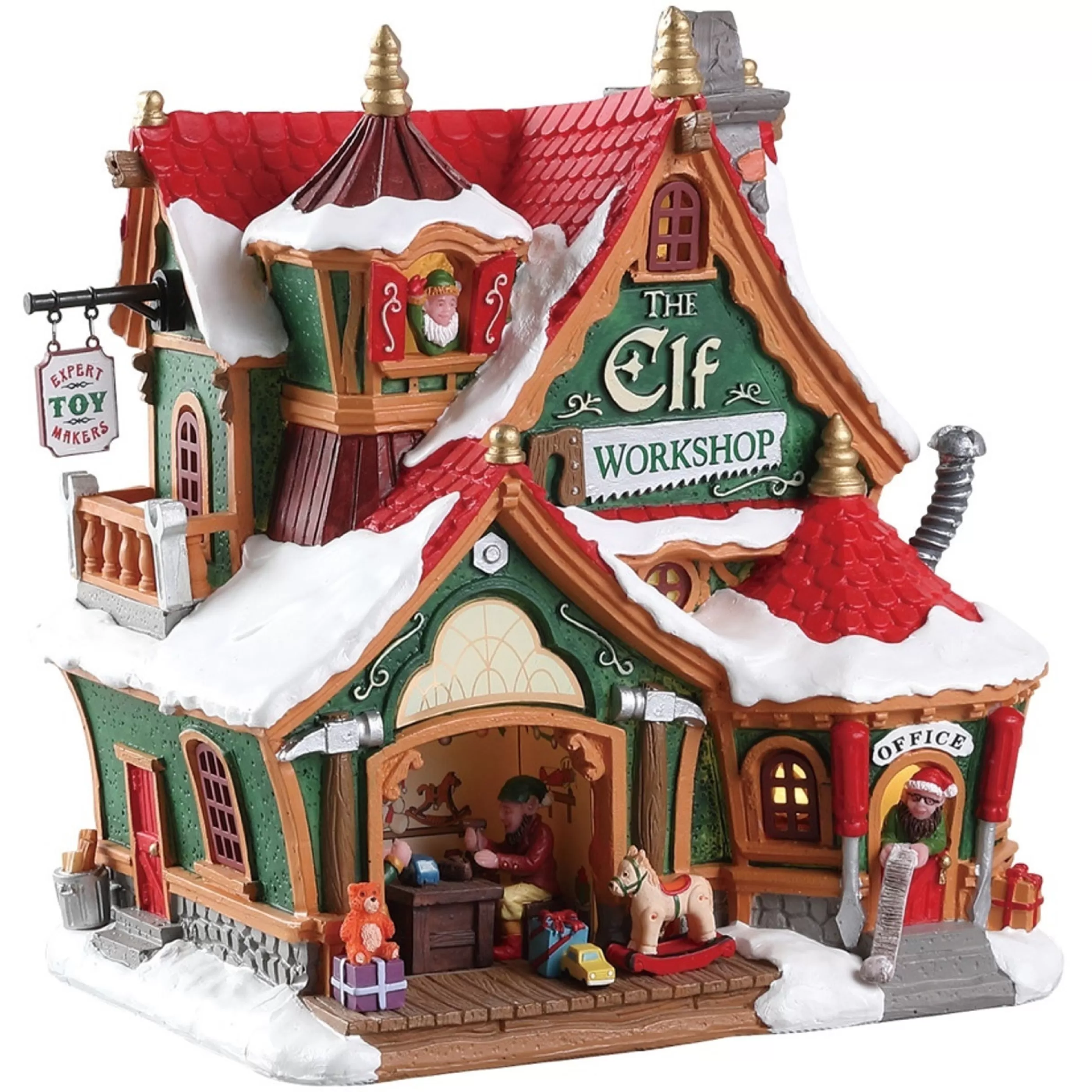 Best Sale Lemax Christmas Shop Lemax The Elf Workshop