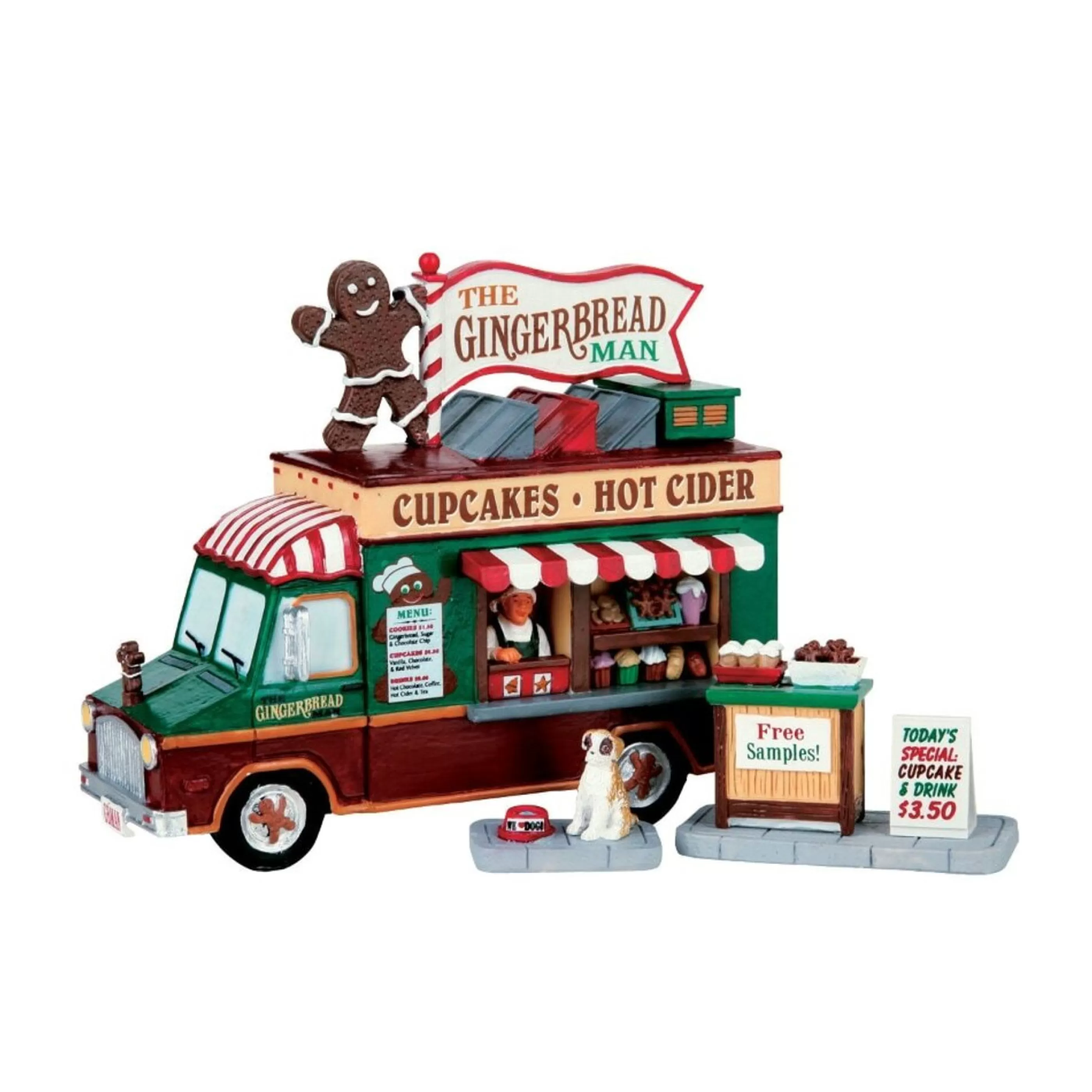 Lemax Christmas Shop Gingerbread Candy Christmas | Lemax The Gingerbread Man