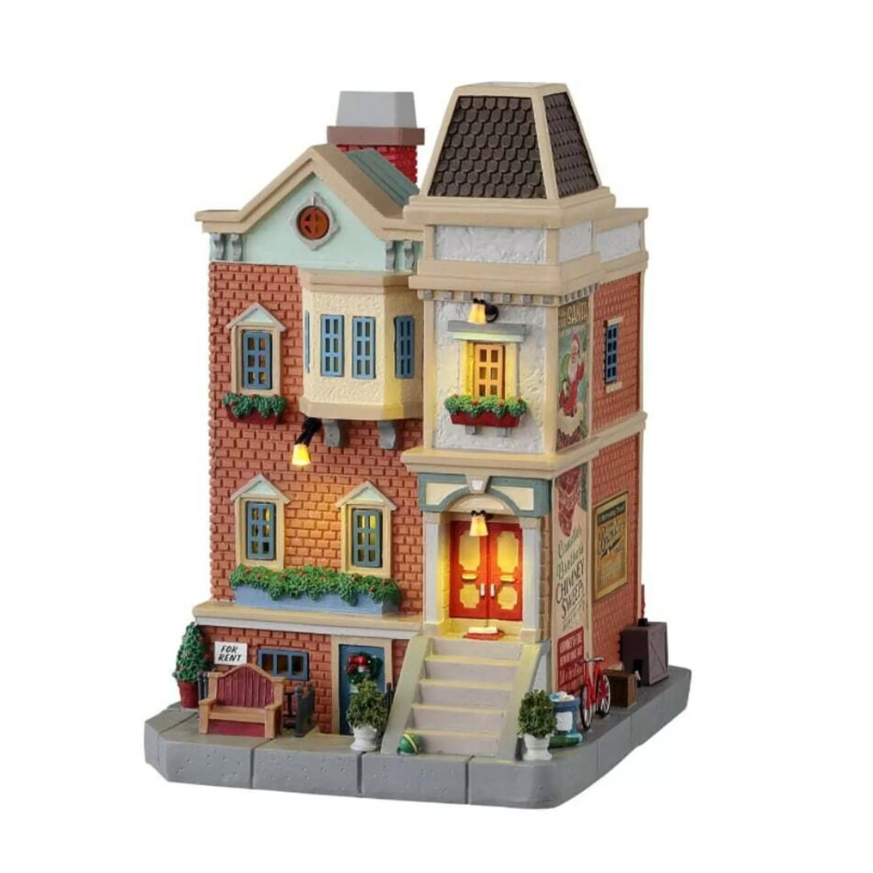 Online Lemax Christmas Shop Lemax Wester St. Row House