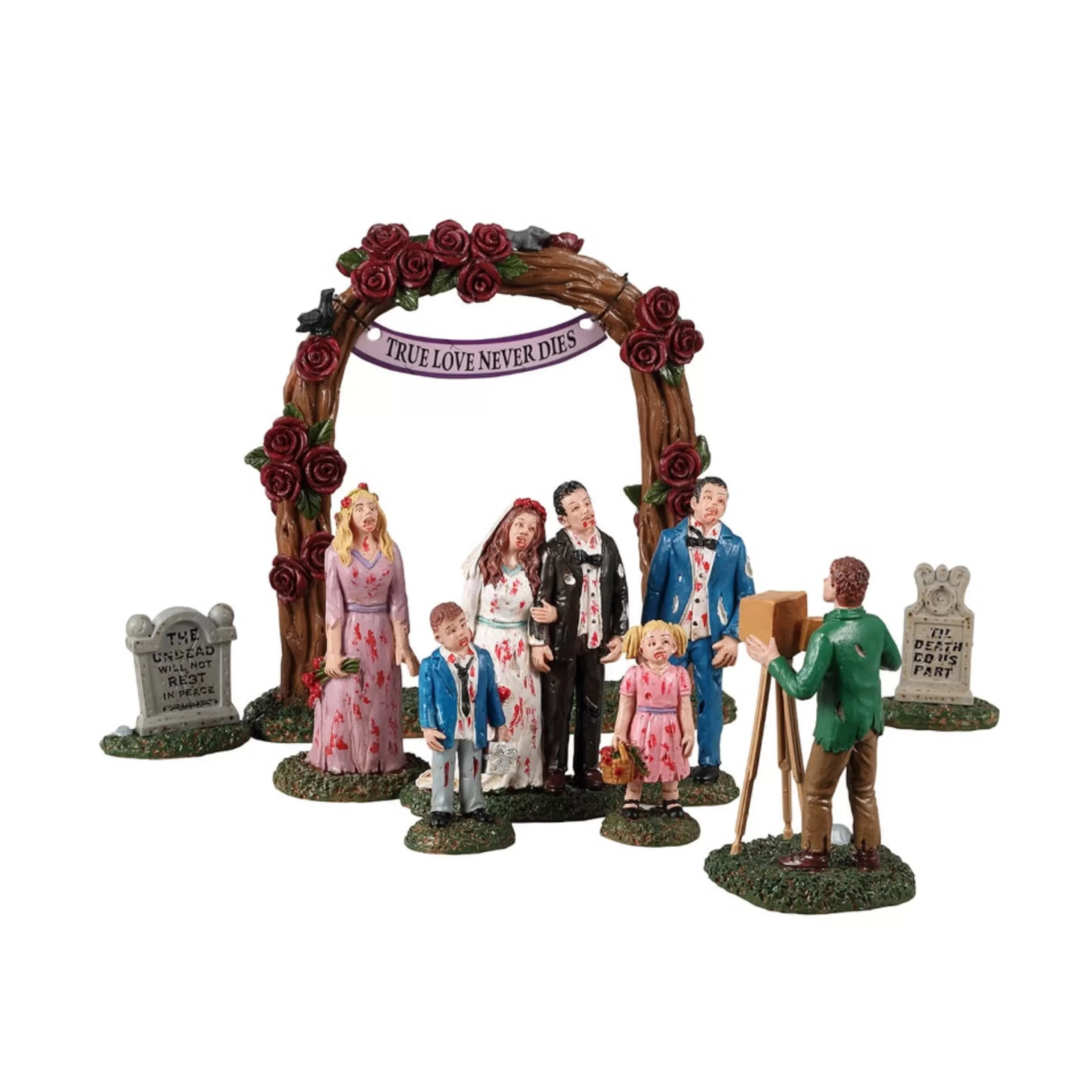 Shop Lemax Christmas Shop Lemax Zombie Wedding Party