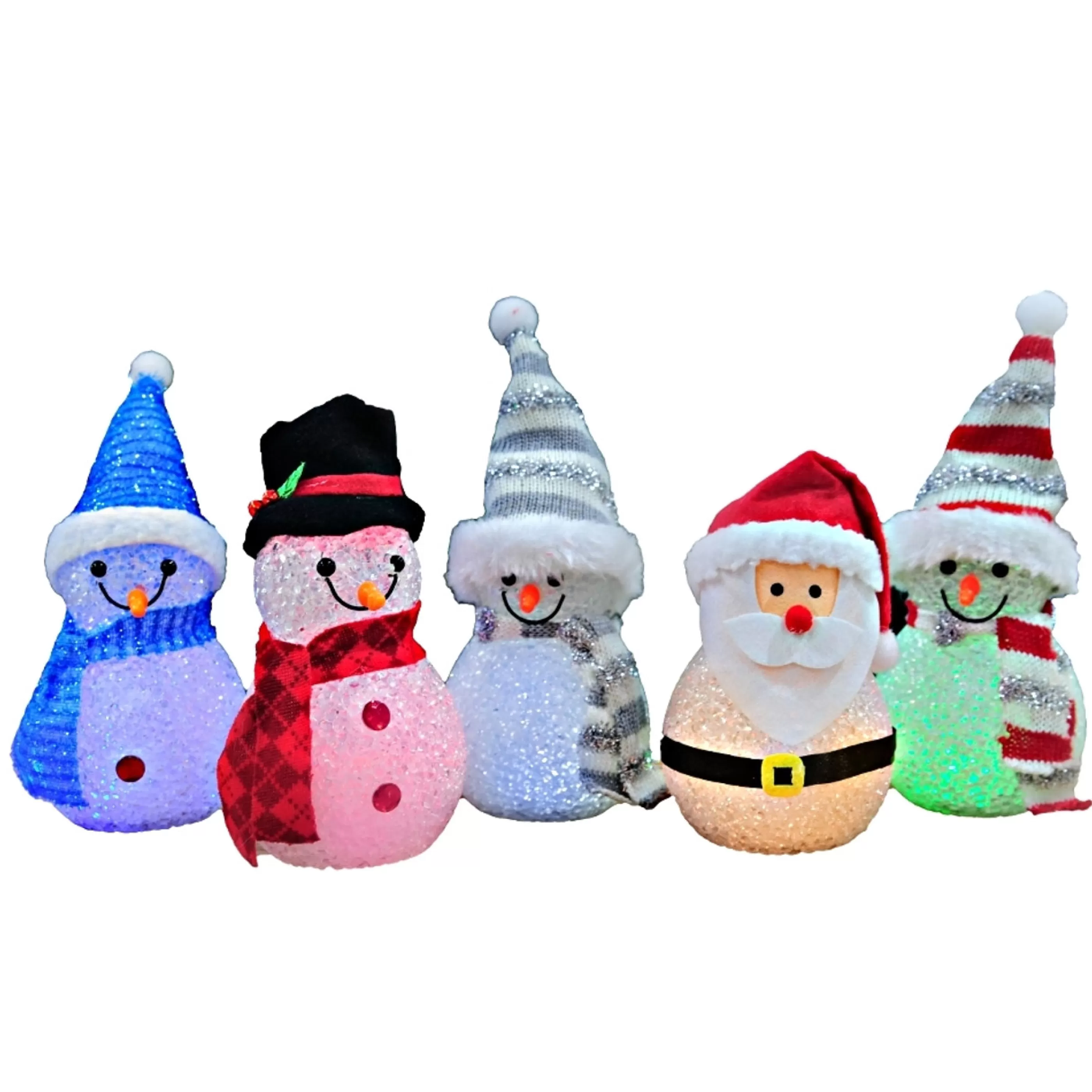 Outlet * Light Up Acrylic Christmas Character (5 Designs)