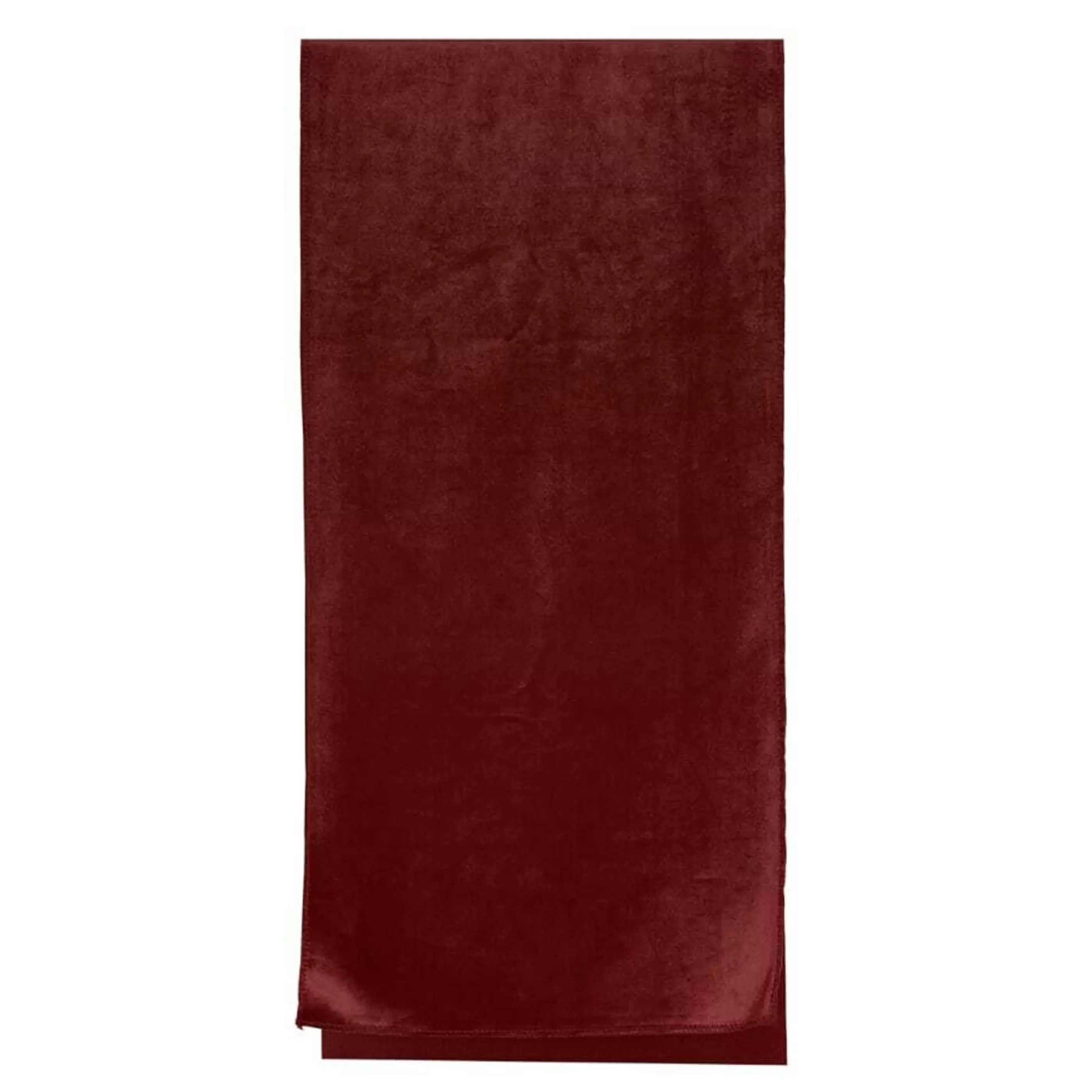 Flash Sale * Luxe Velvet Table Runner Burgundy - 200Cm