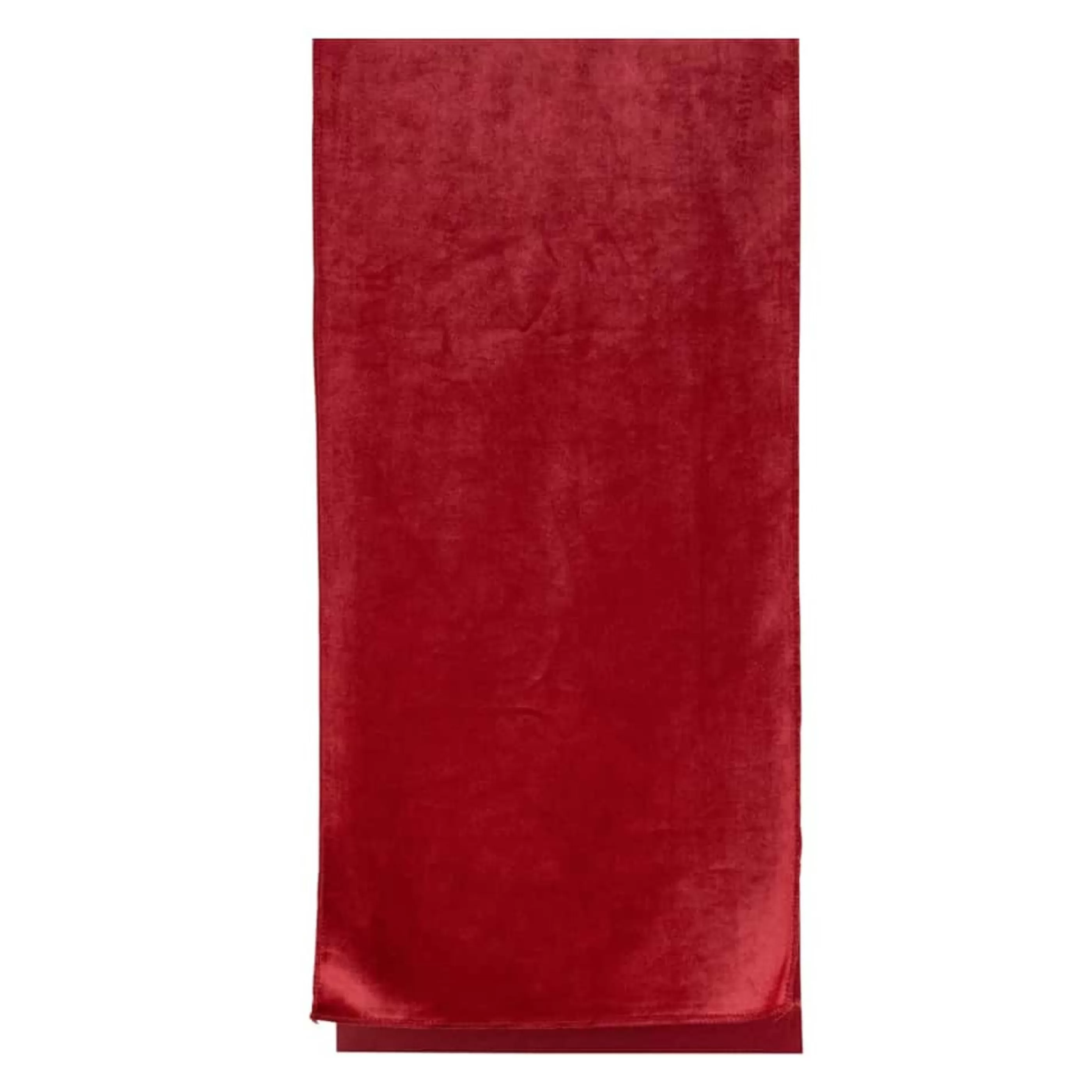 Hot * Luxe Velvet Table Runner Red- 200Cm