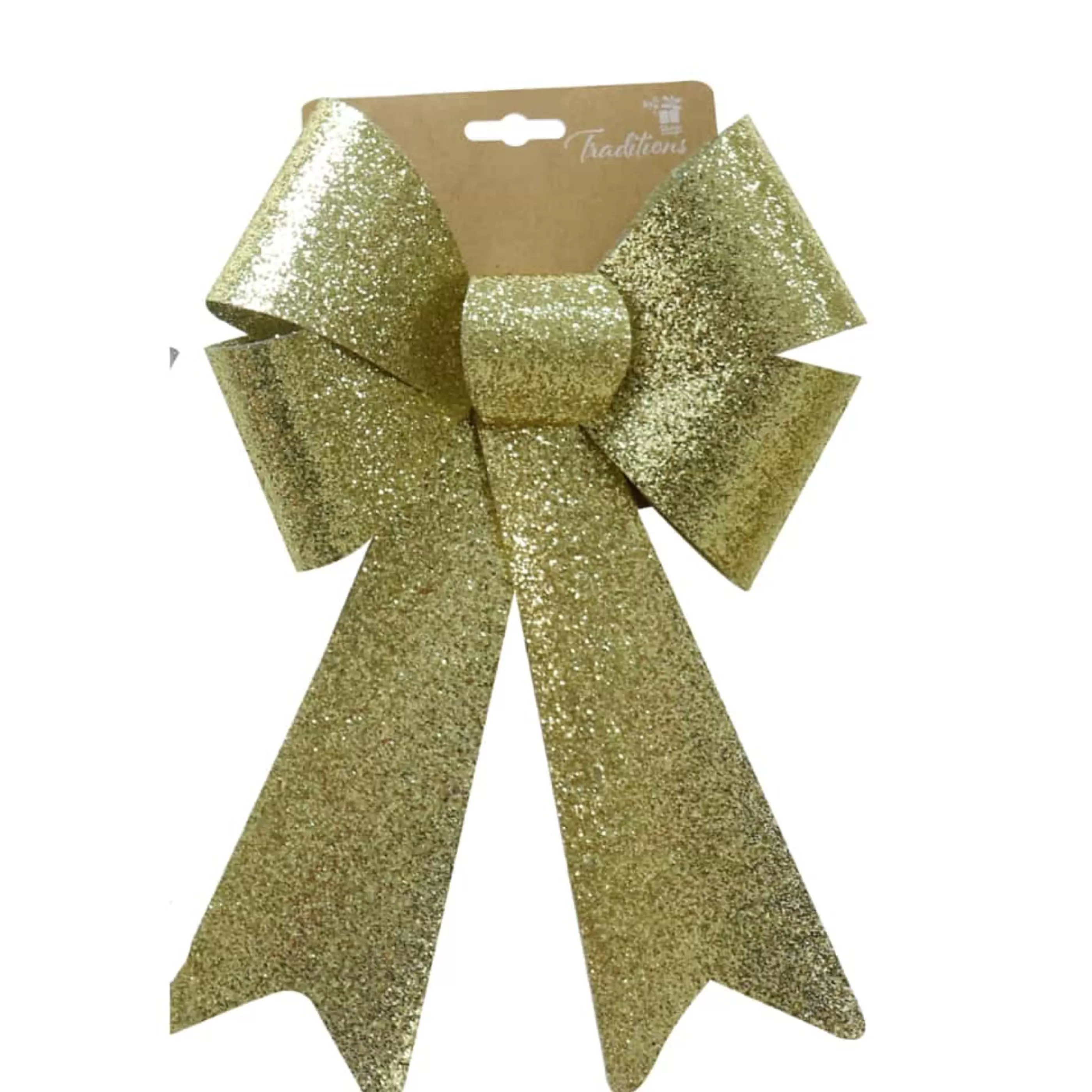 Best Sale * Luxury Glitter Bow (3 Colours) - 35Cm