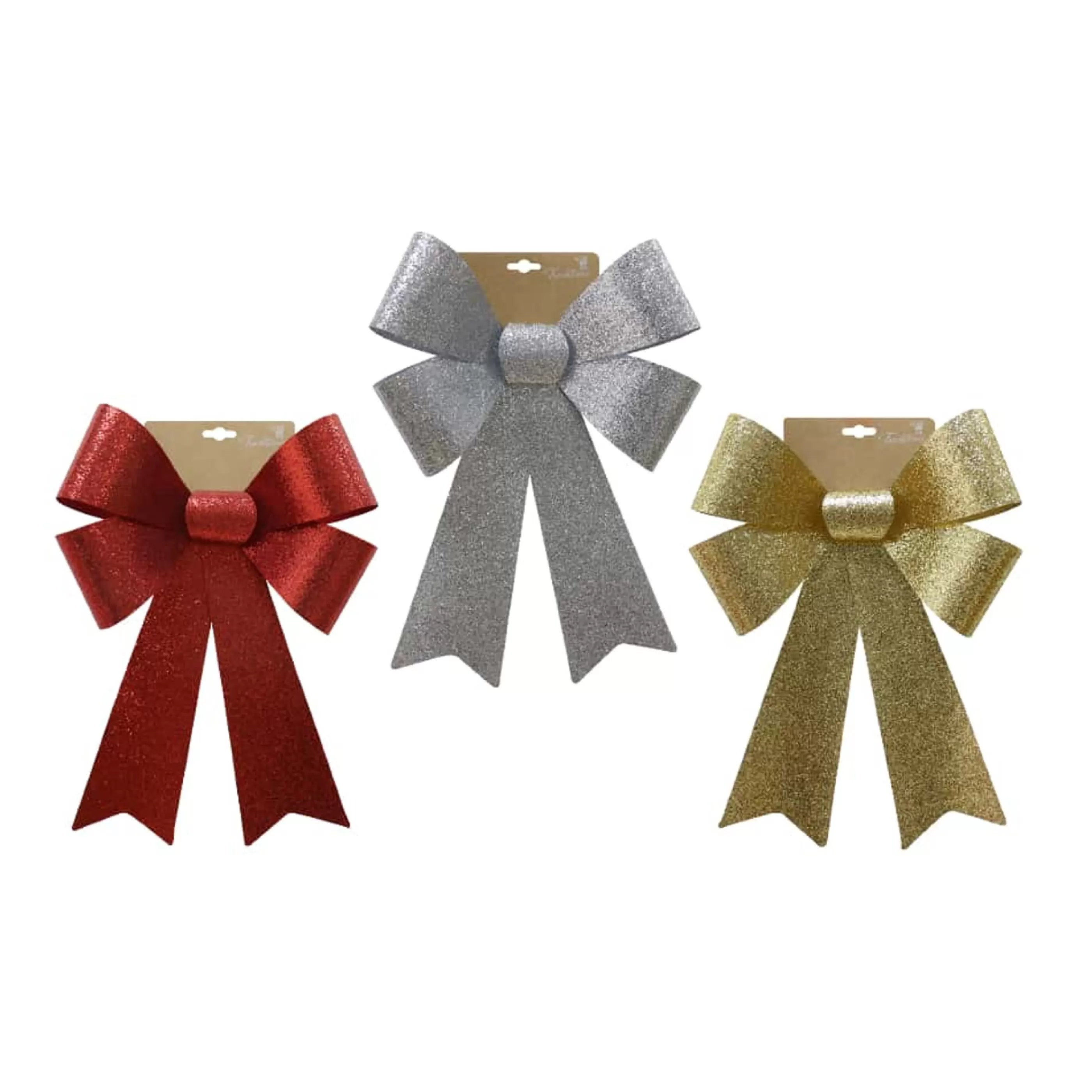 Cheap * Luxury Glitter Bow Jumbo (3 Colours) - 43Cm