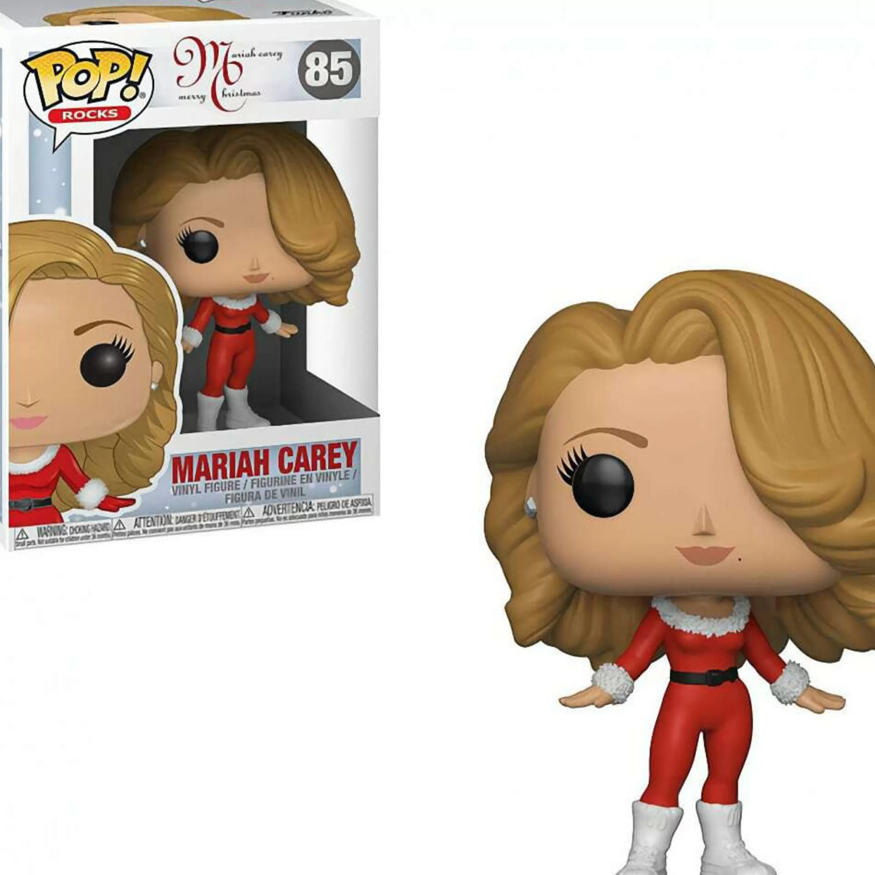 Funko Pop! (Holiday) Table Top Decorations | Mariah Carey - Mariah Carey Christmas Dgl Pop! - 9.5Cm