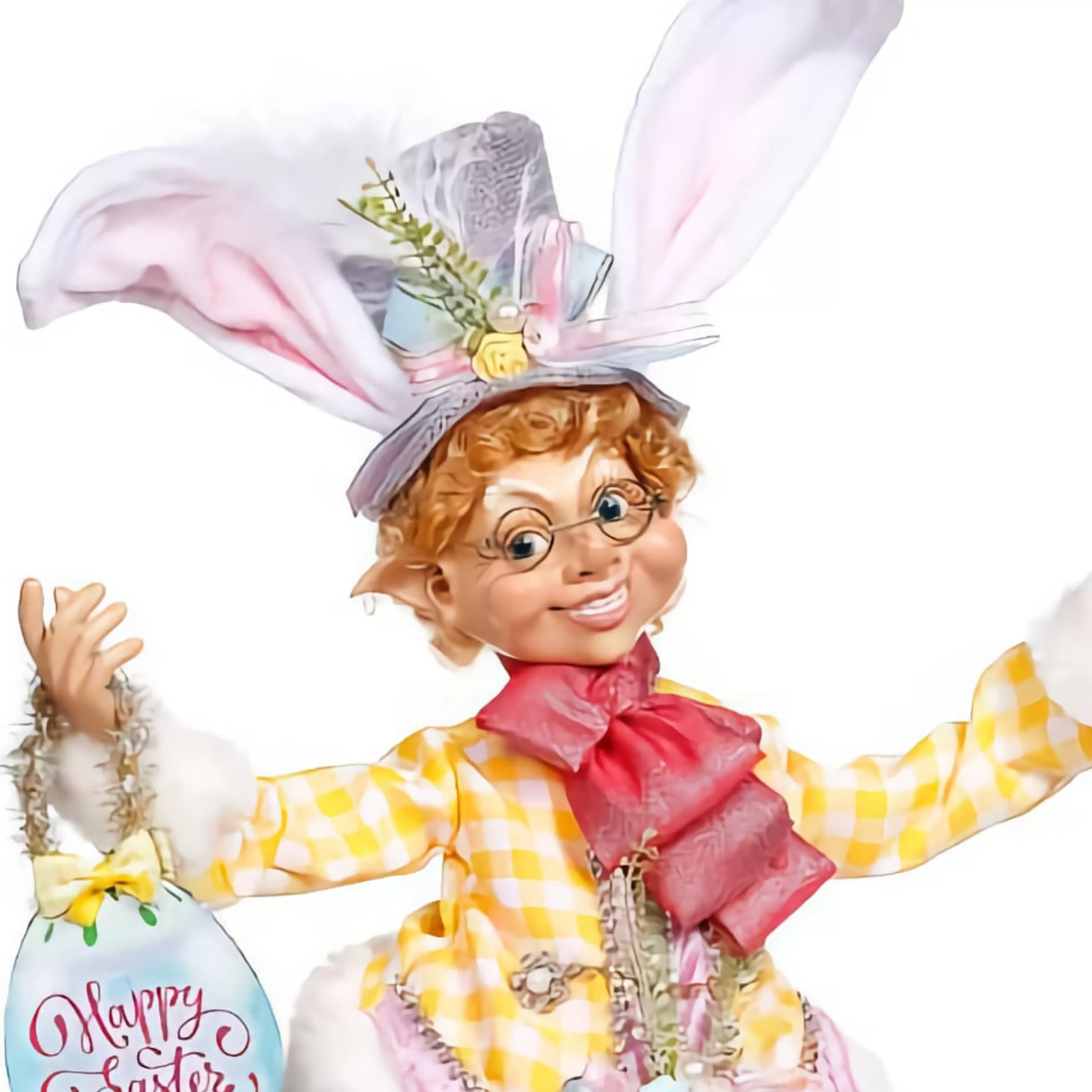 Discount Mark Roberts Easter Basket Elfin Boy - 48Cm