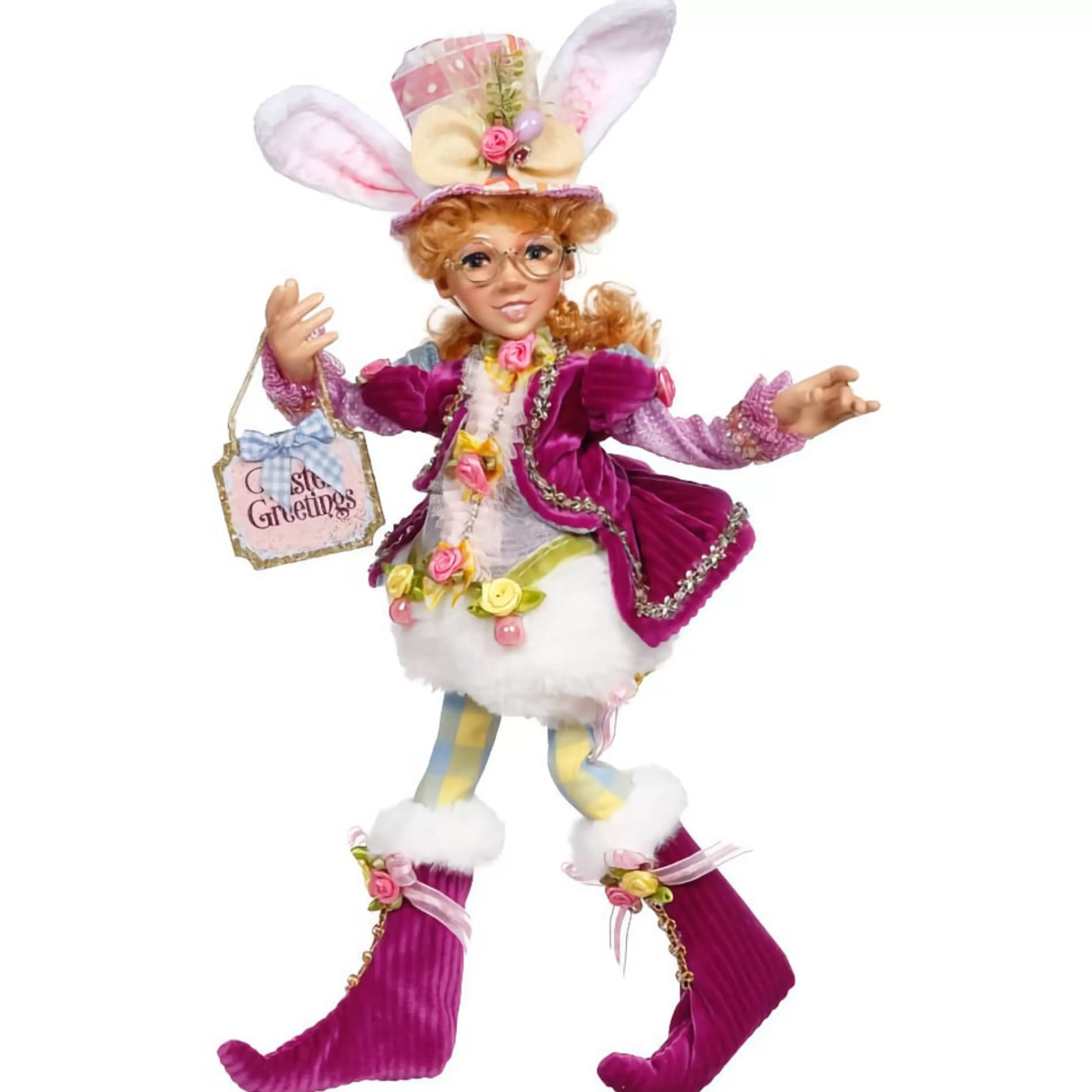 Fashion Mark Roberts Easter Basket Elfin Girl - 35.5Cm