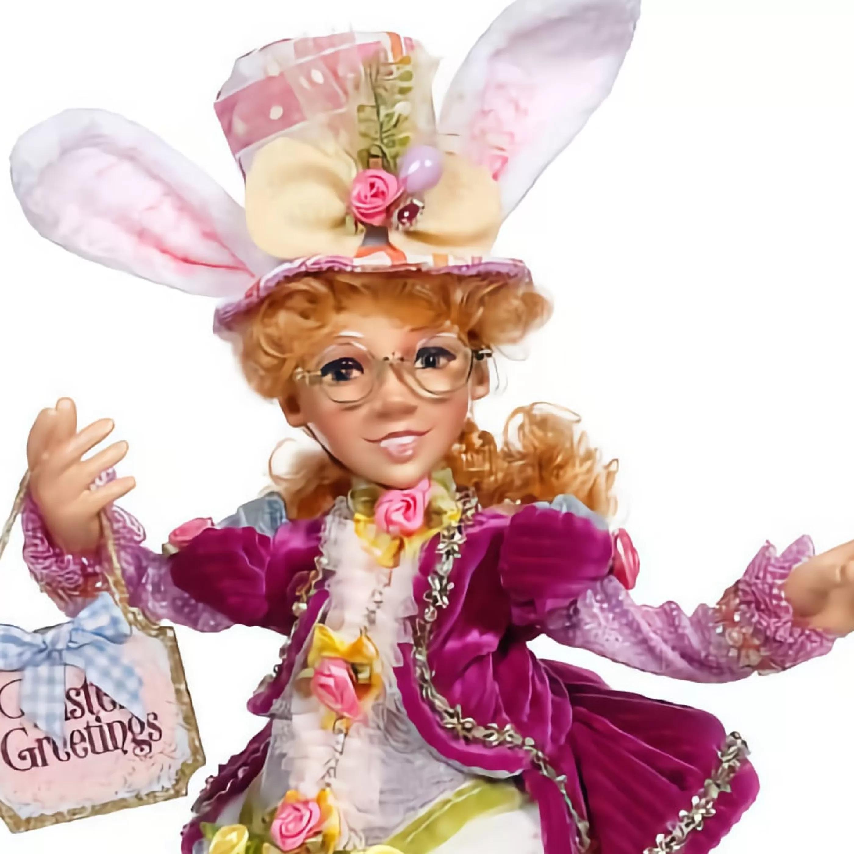 Fashion Mark Roberts Easter Basket Elfin Girl - 35.5Cm