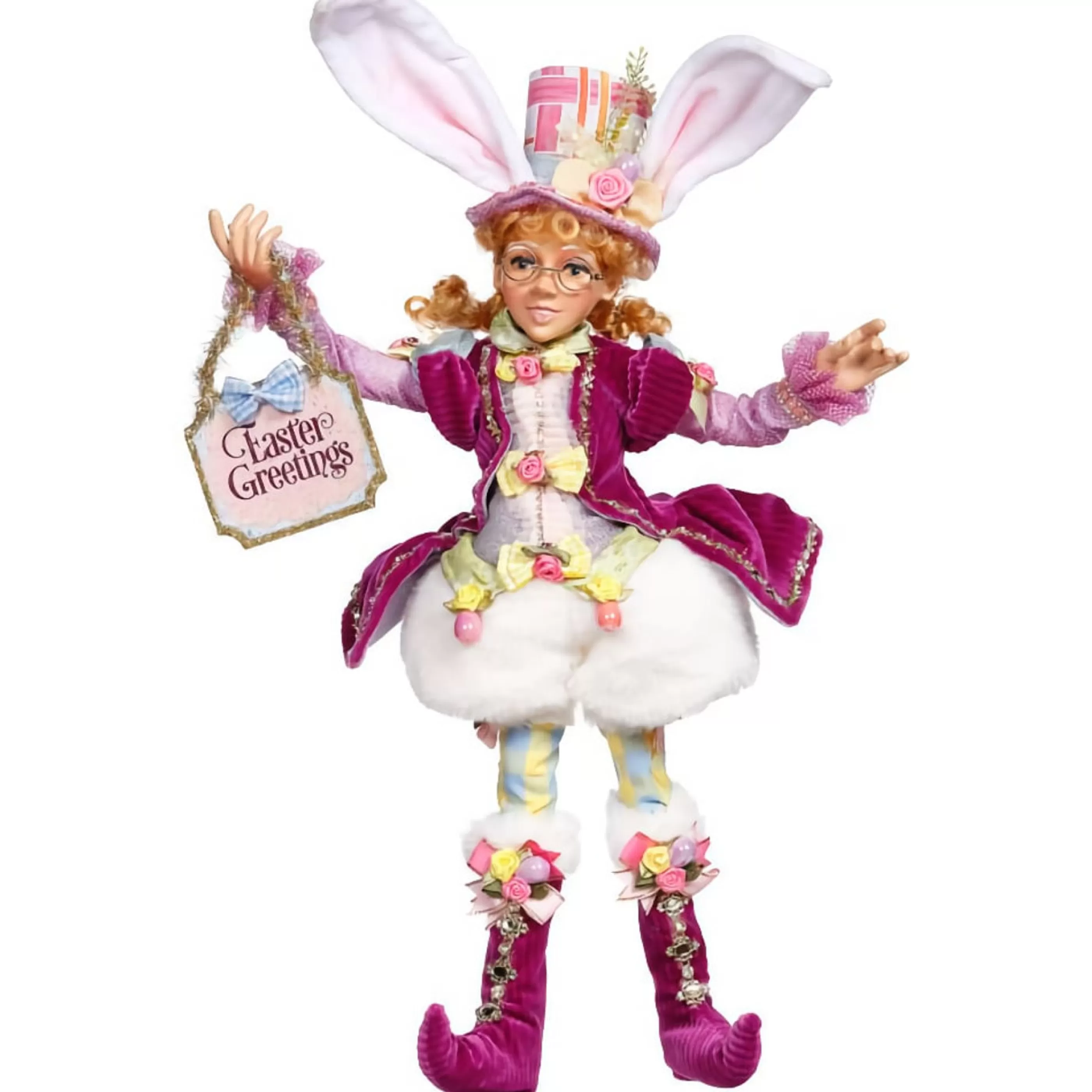 Outlet Mark Roberts Easter Basket Elfin Girl - 48Cm