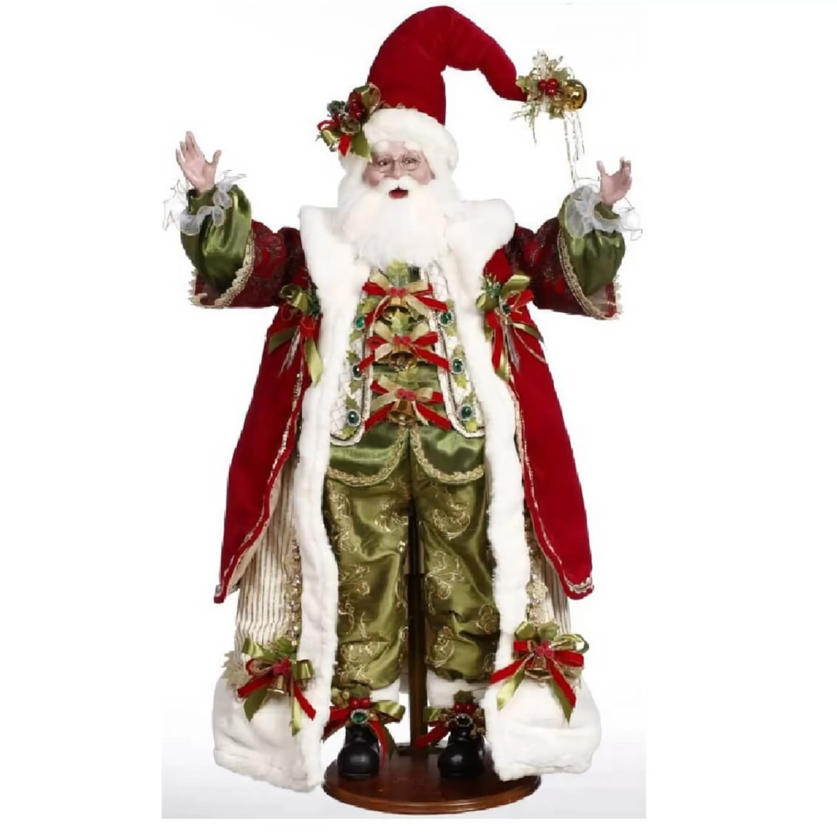 Discount Mark Roberts Holly And Ivy Santa - 96.5Cm