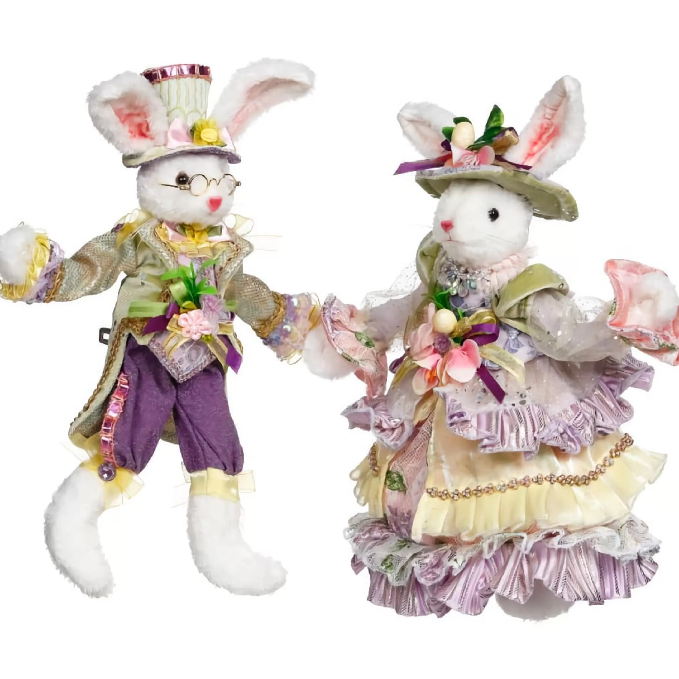 Clearance Mark Roberts Mrs + Mr Peter Rabbit (2 Styles) - 33Cm