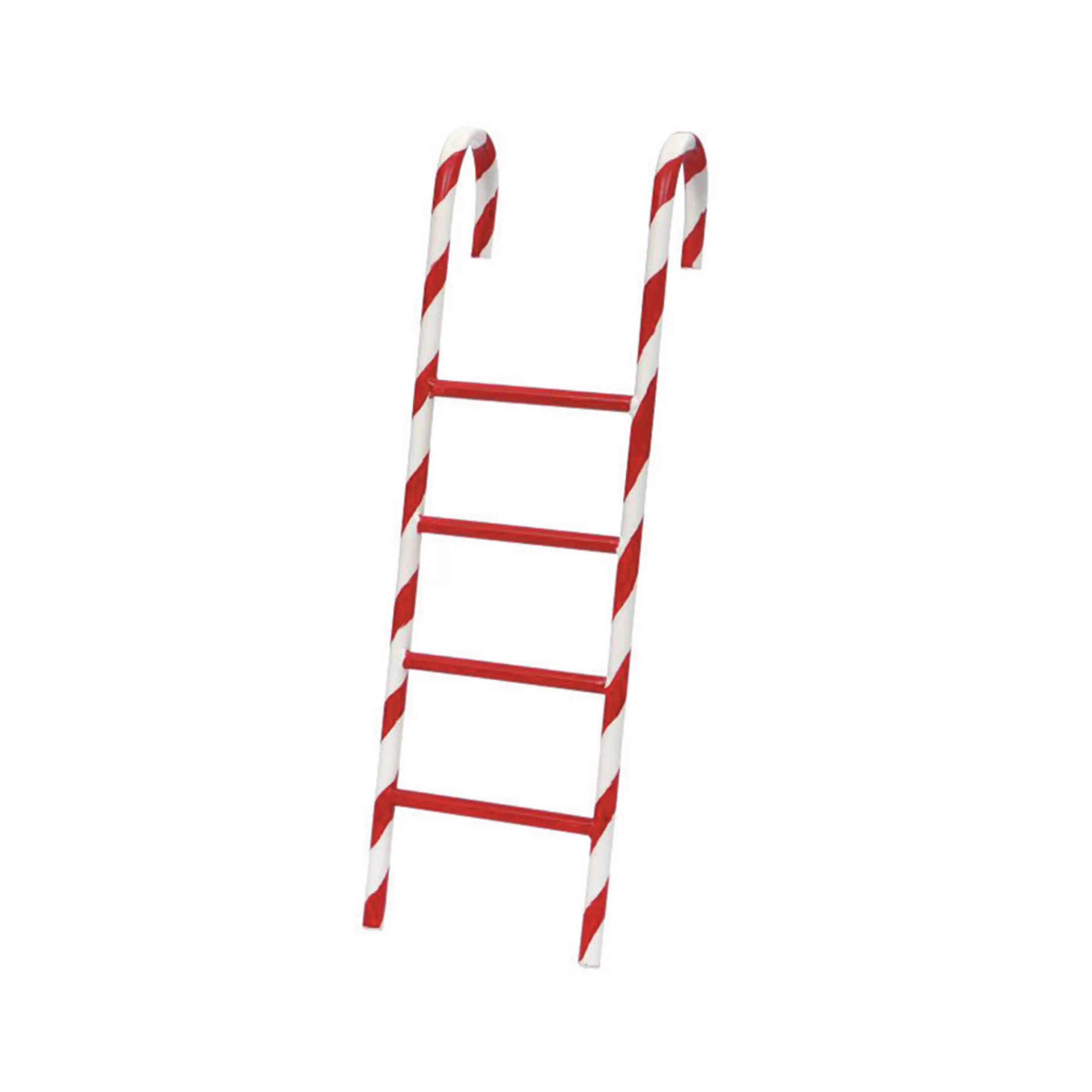 Sale Mark Roberts Red White Candy Stripe Ladder - 60Cm