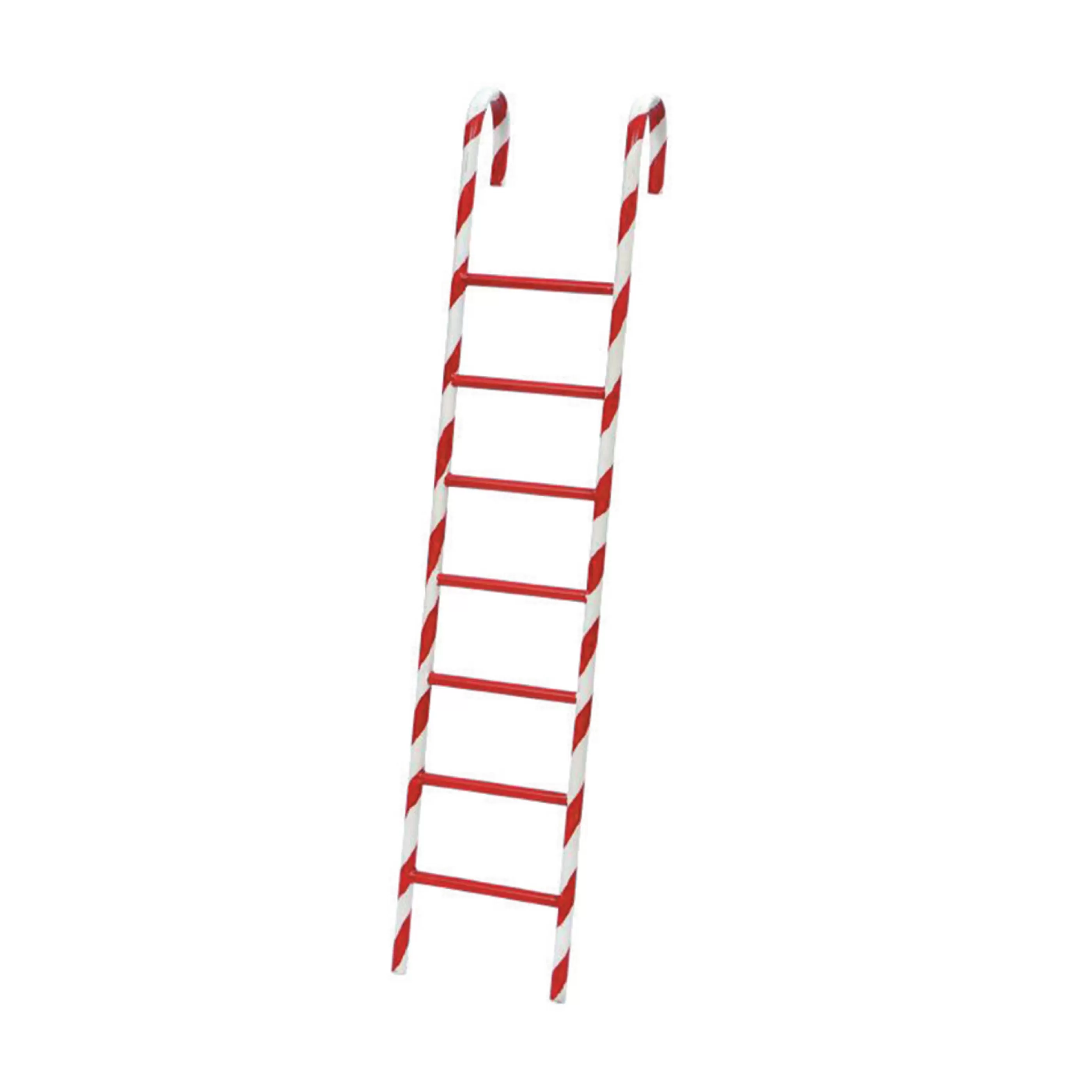 Clearance Mark Roberts Red White Candy Stripe Ladder - 91Cm