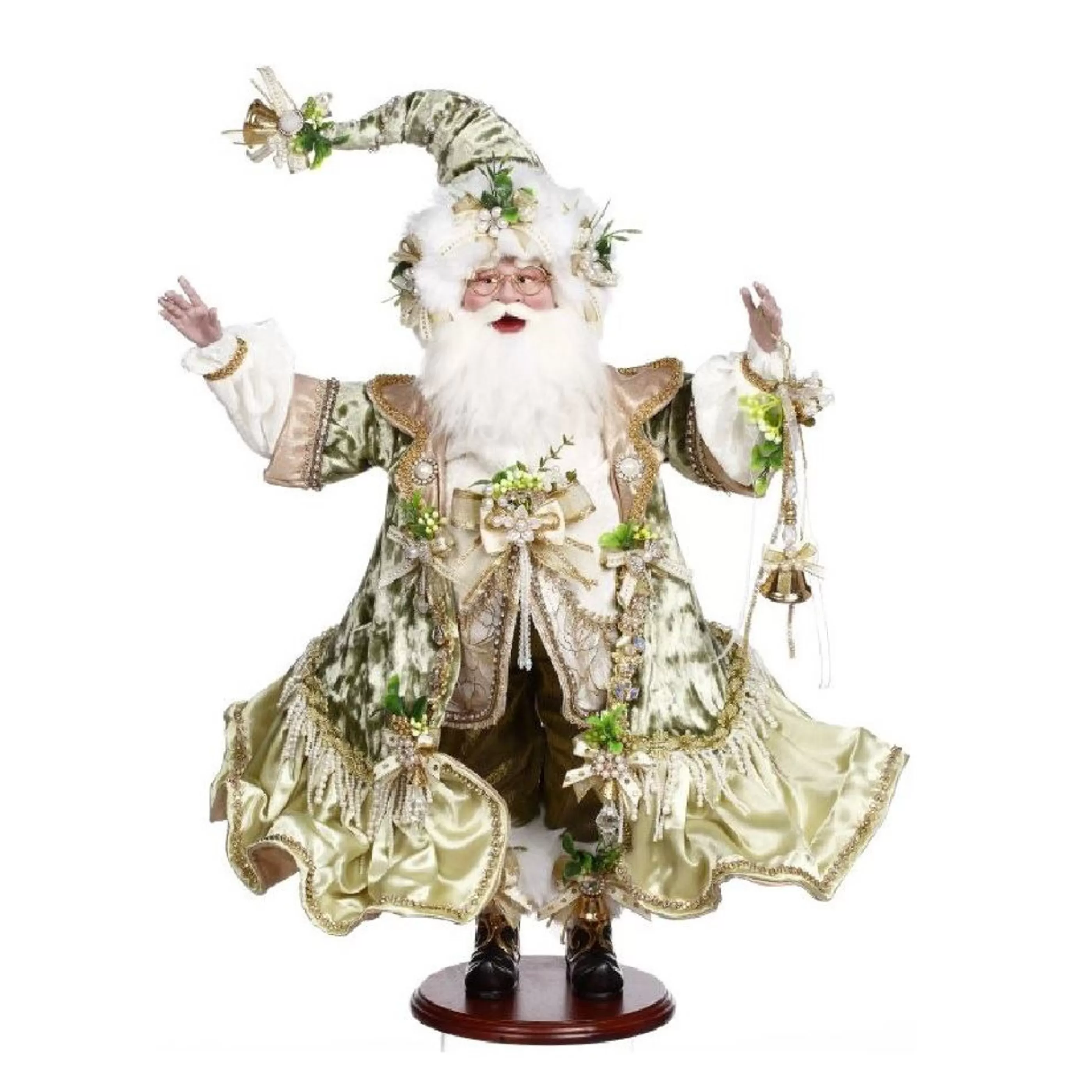 Sale Mark Roberts Under The Mistletoe Santa - 65Cm