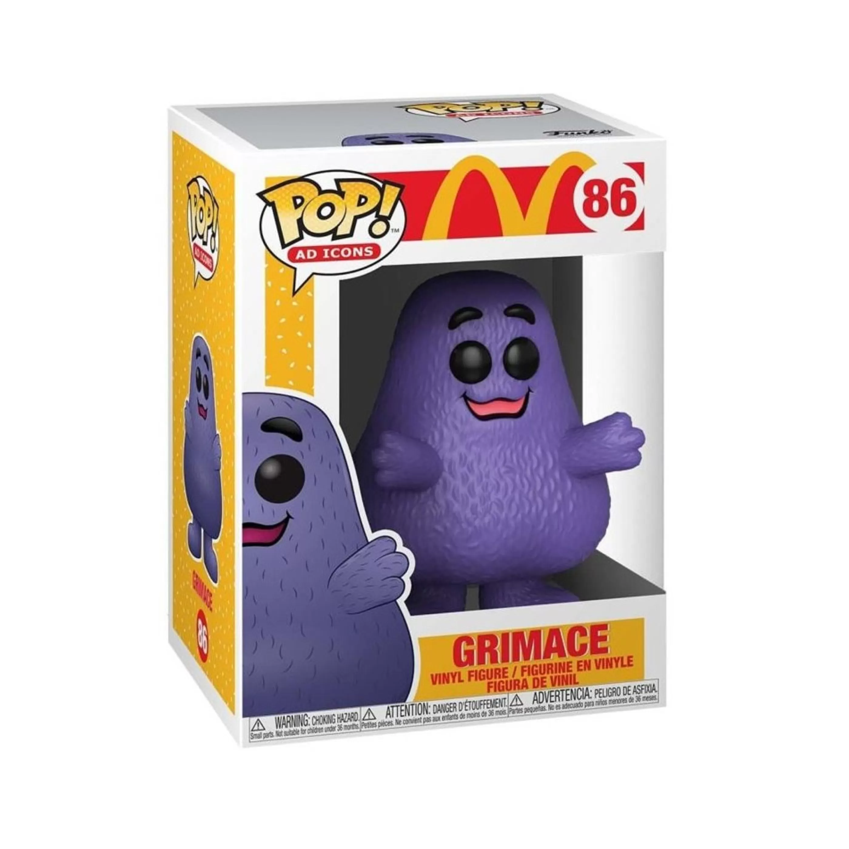 Funko Pop! (Holiday) Table Top Decorations | Mcdonald's - Grimace Funko Pop! Vinyl