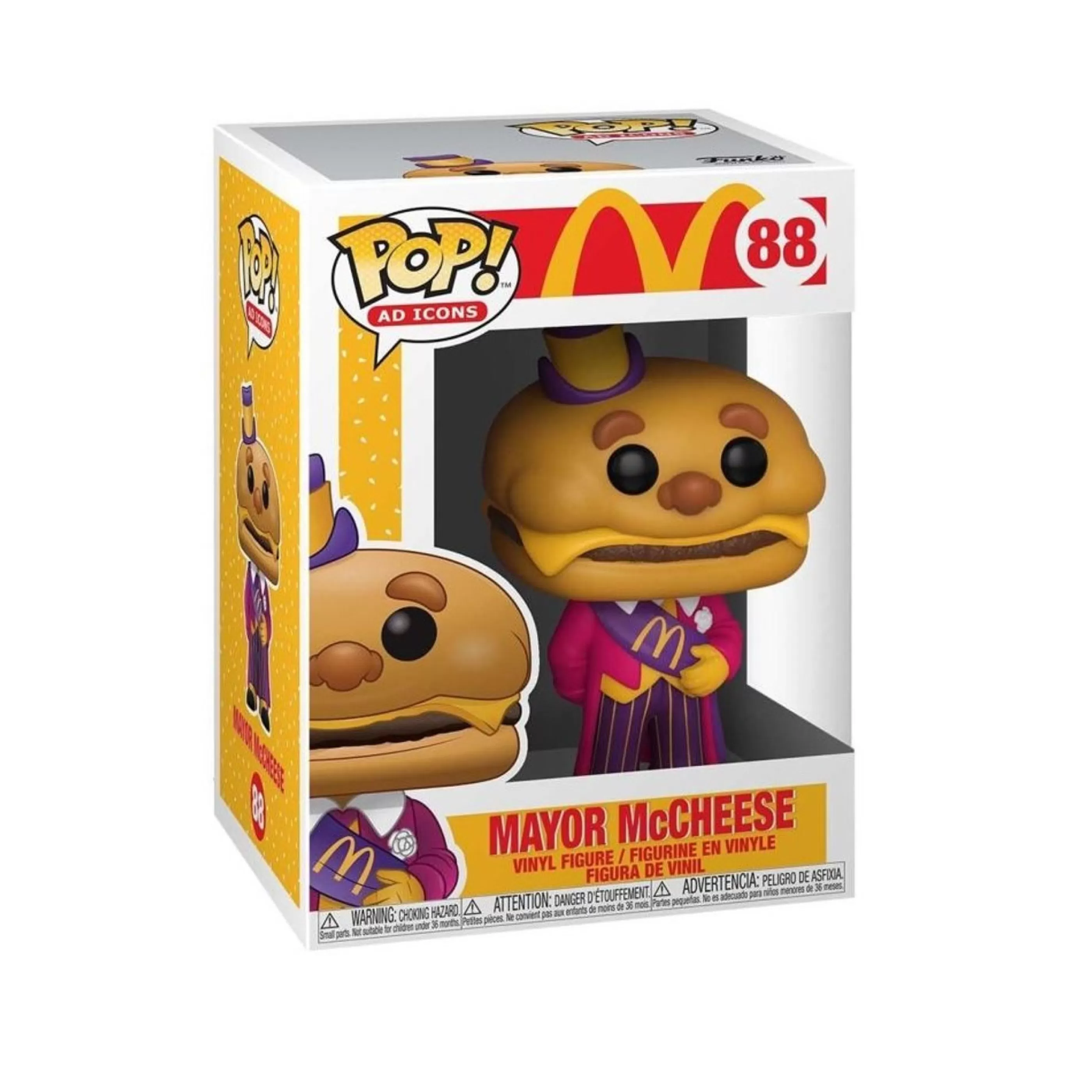 Funko Pop! (Holiday) Table Top Decorations | Mcdonald's - Mayor Mccheese Funko Pop! Vinyl