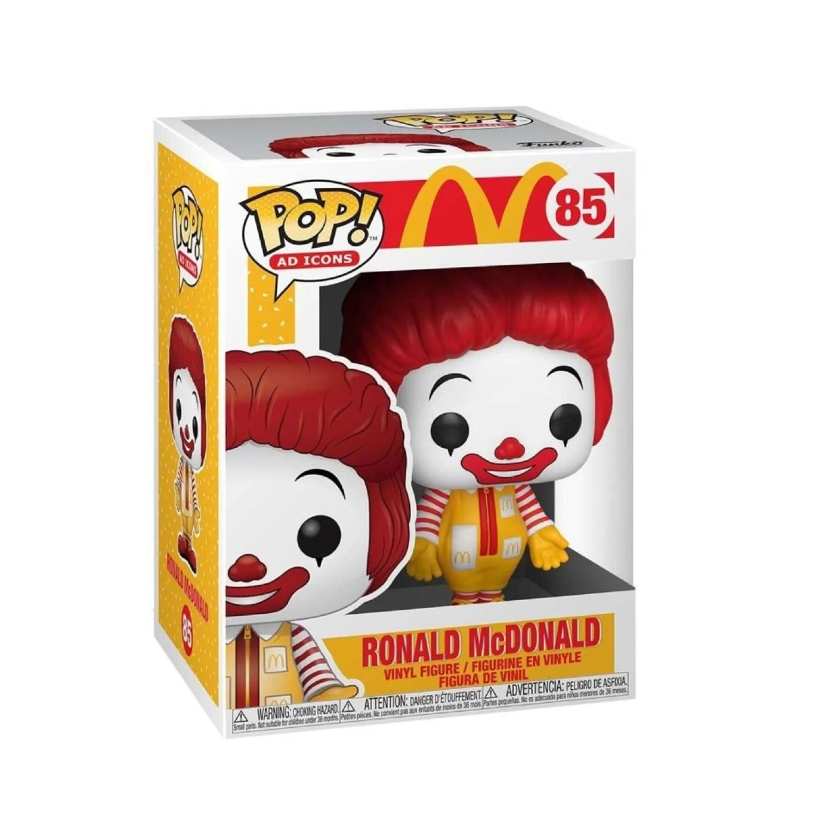 Funko Pop! (Holiday) Table Top Decorations | Mcdonald's - Ronald Mcdonald Funko Pop! Vinyl