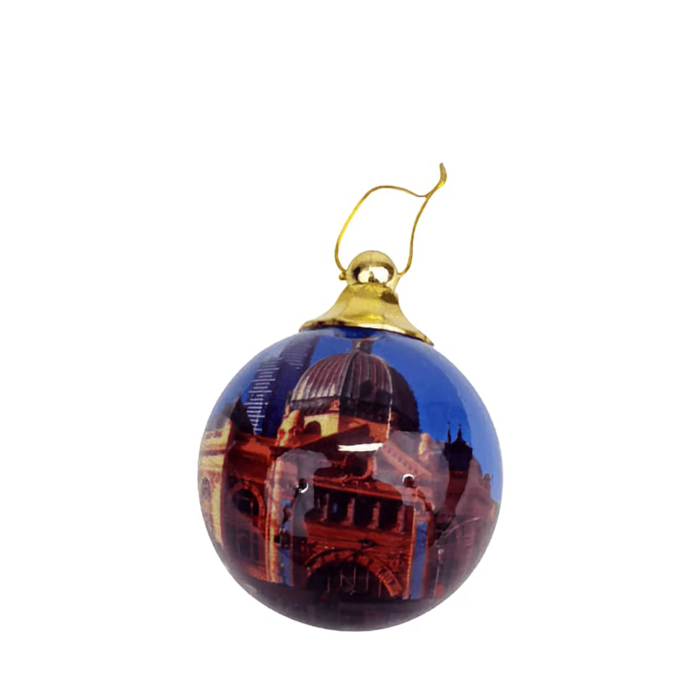 * Hanging Christmas Baubles | Melbourne's Flinders Street Station Bauble With Box - 60Mm