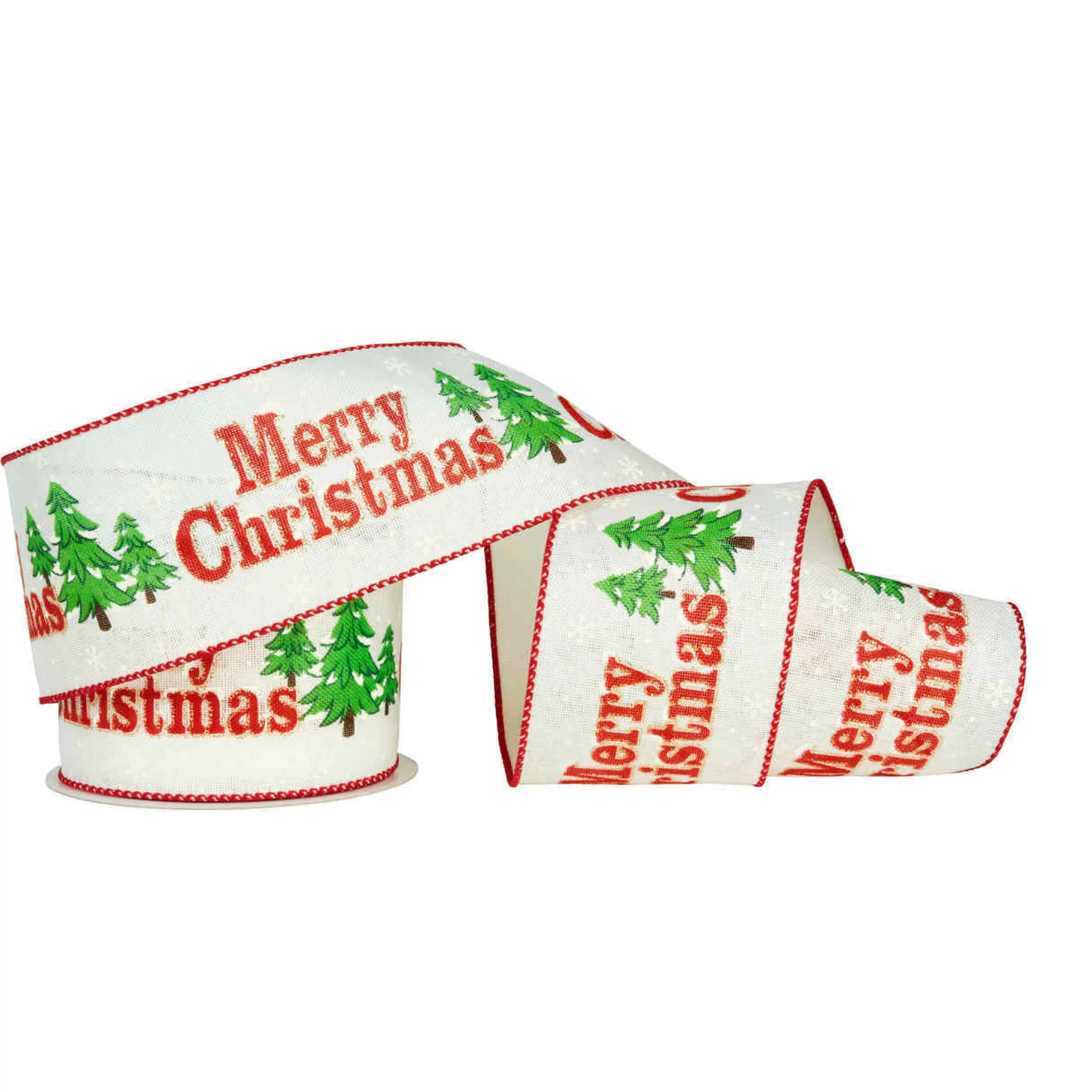 * Christmas Ribbon & Bows | Merry Christmas Ribbon - 10M