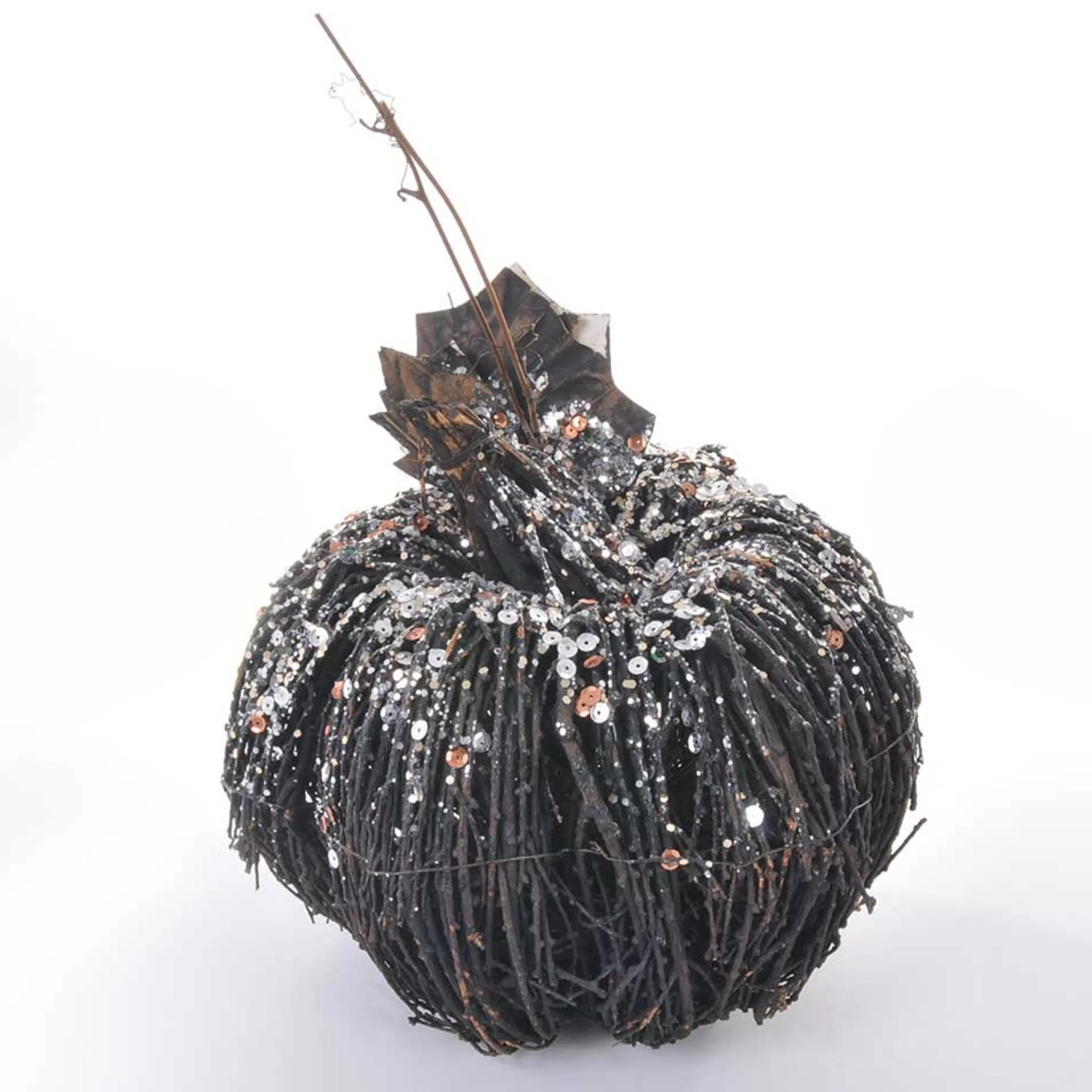 Cheap * Metallic Glitter Pumpkin - Large